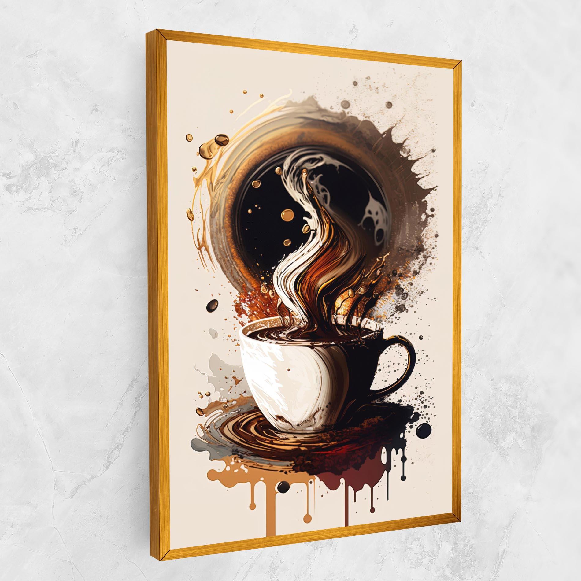 Картина на платно Coffee Art mockup 1