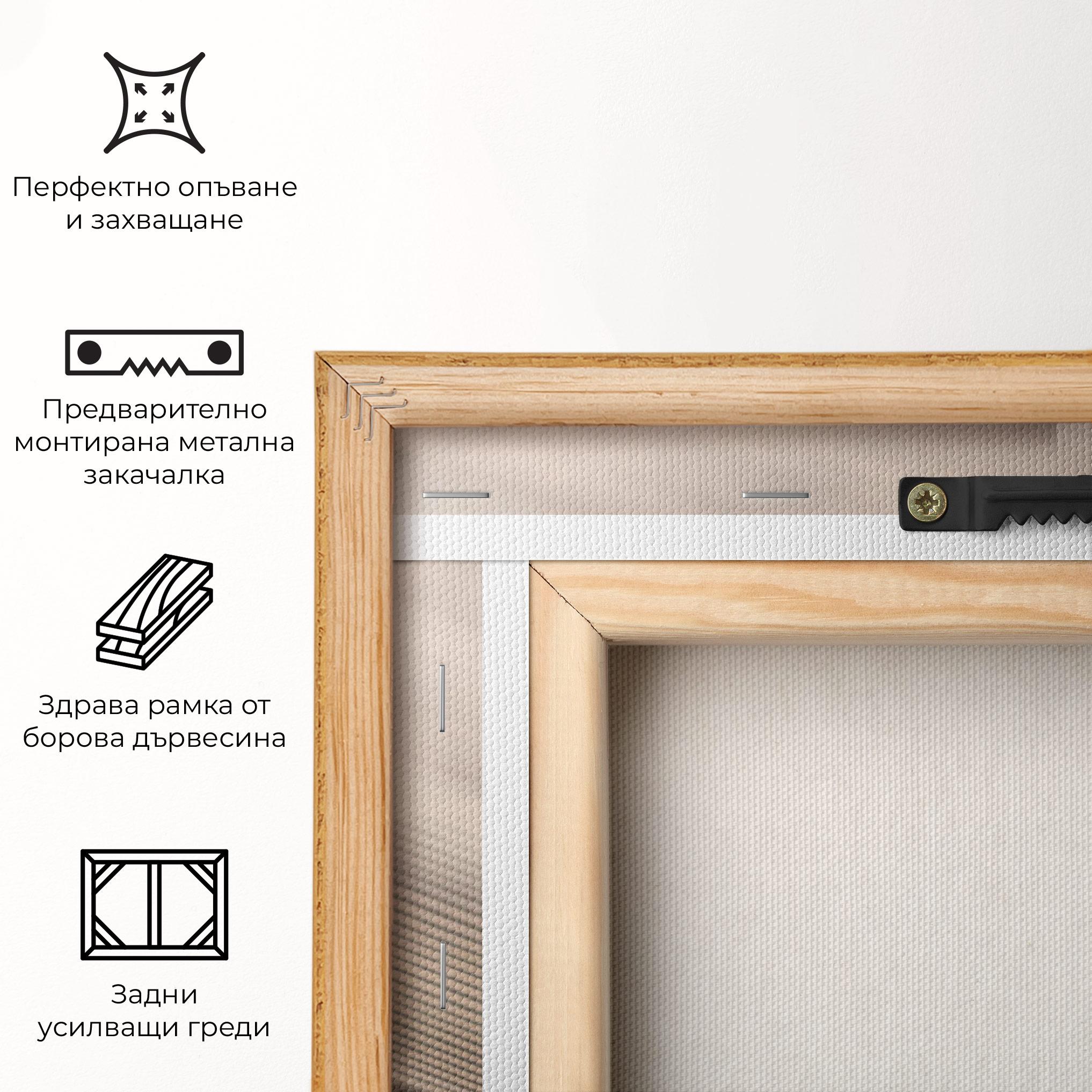 Картина на платно Coffee On Table mockup 5