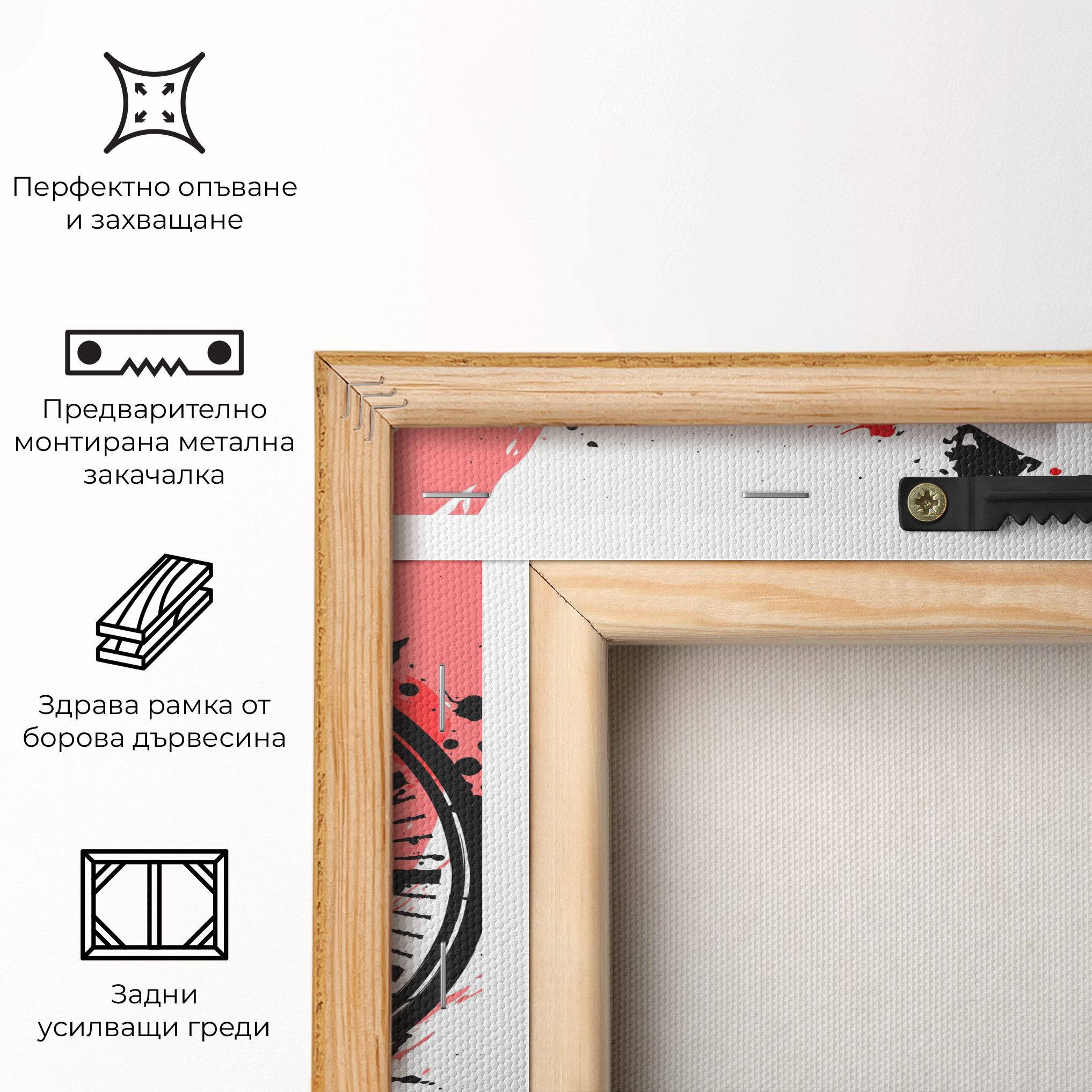 Картина на платно Coffee Reading mockup 5