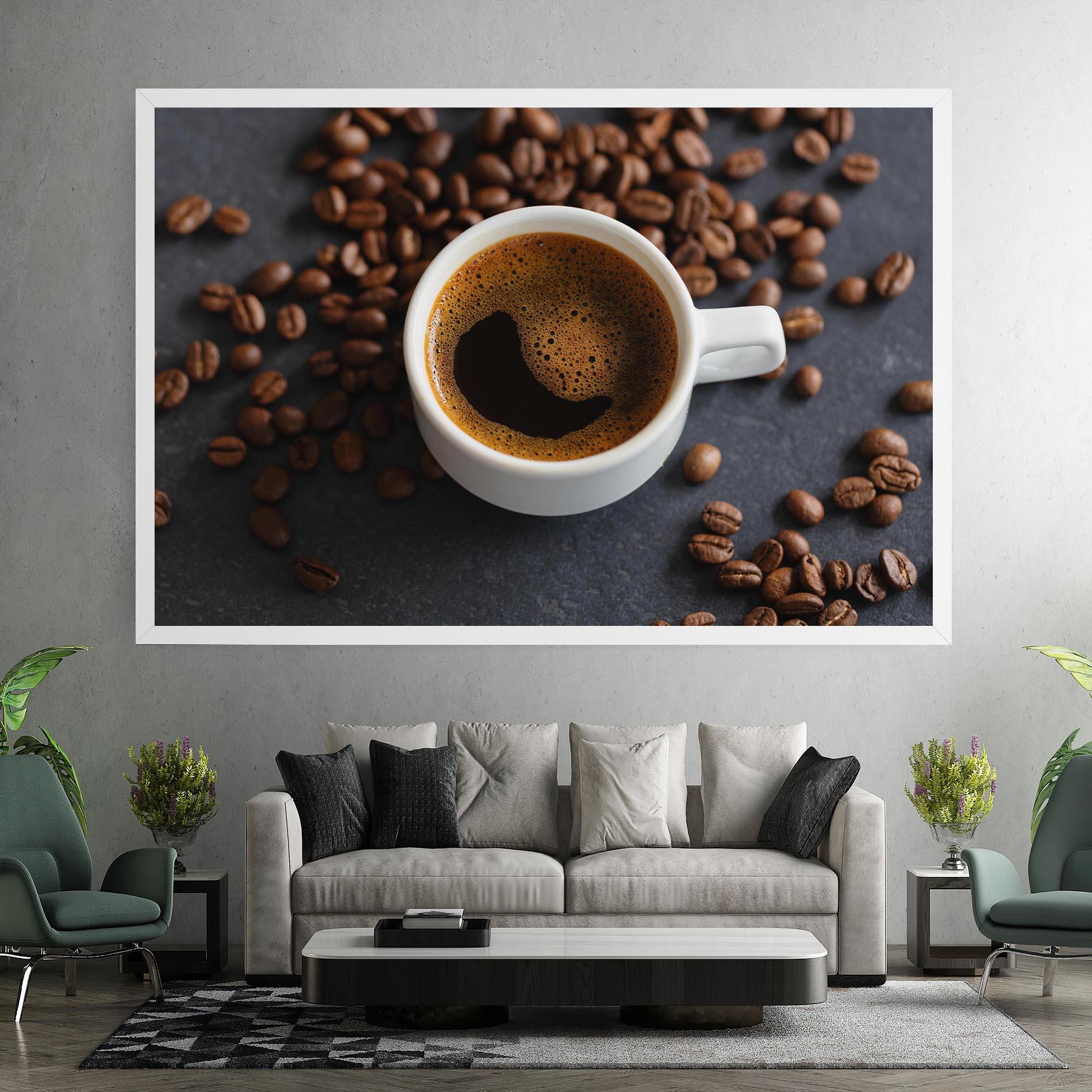 Картина на платно Espresso Close Up mockup 7