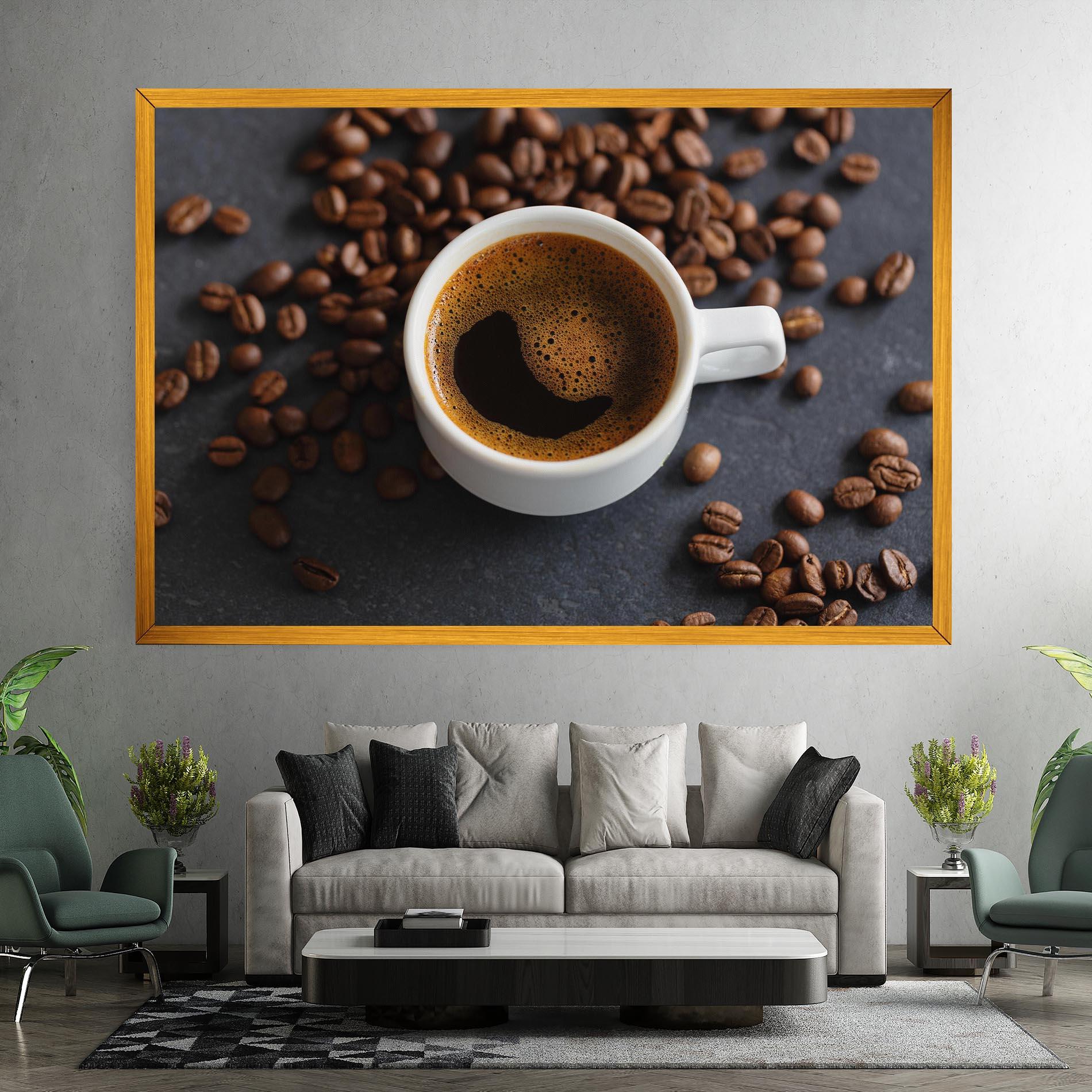 Картина на платно Espresso Close Up mockup 7