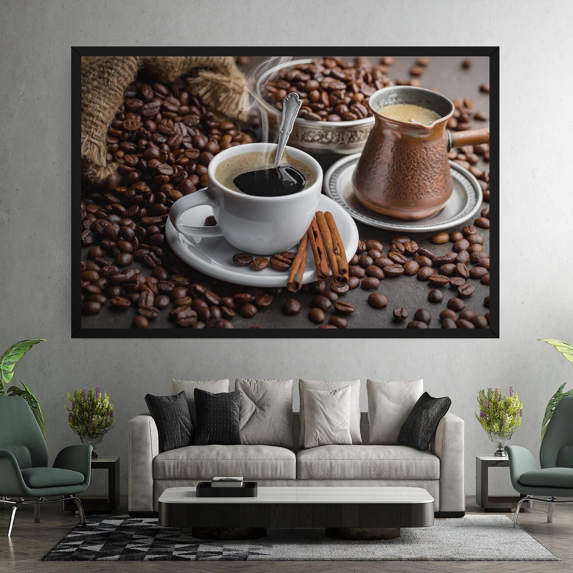 Black Coffee Beans mockup 7