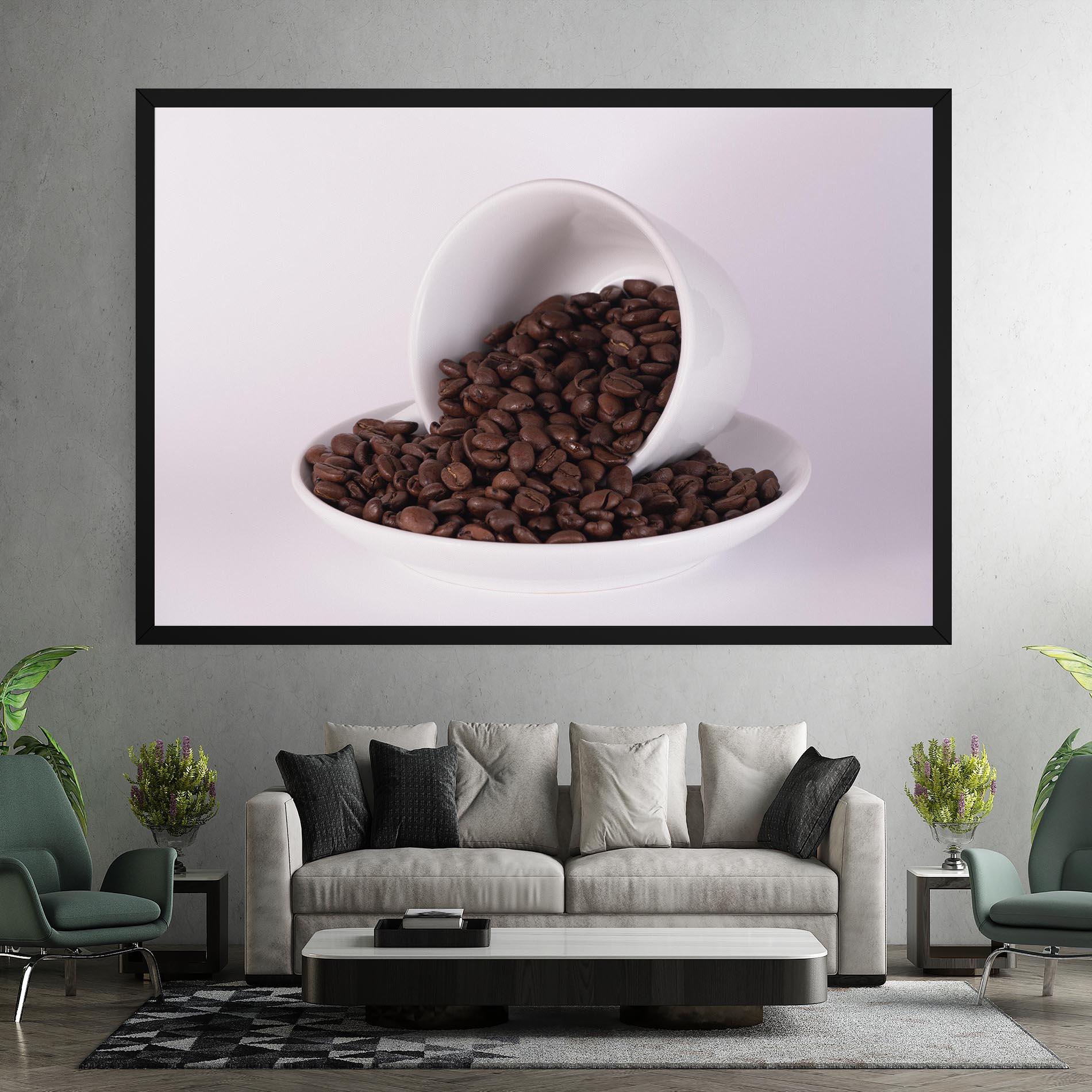 Картина на платно Bowl Of Coffee mockup 7