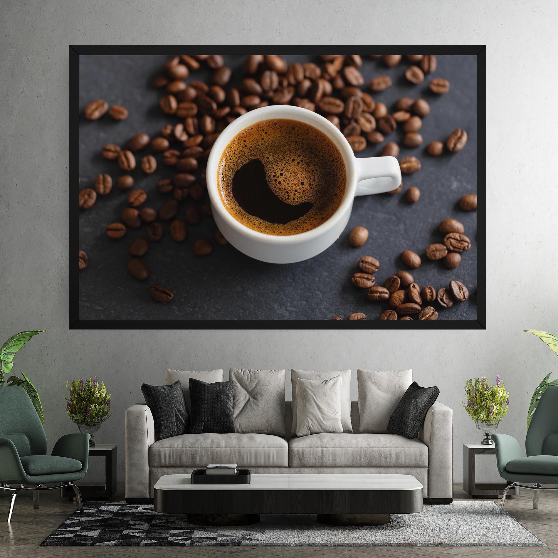 Картина на платно Espresso Close Up mockup 7