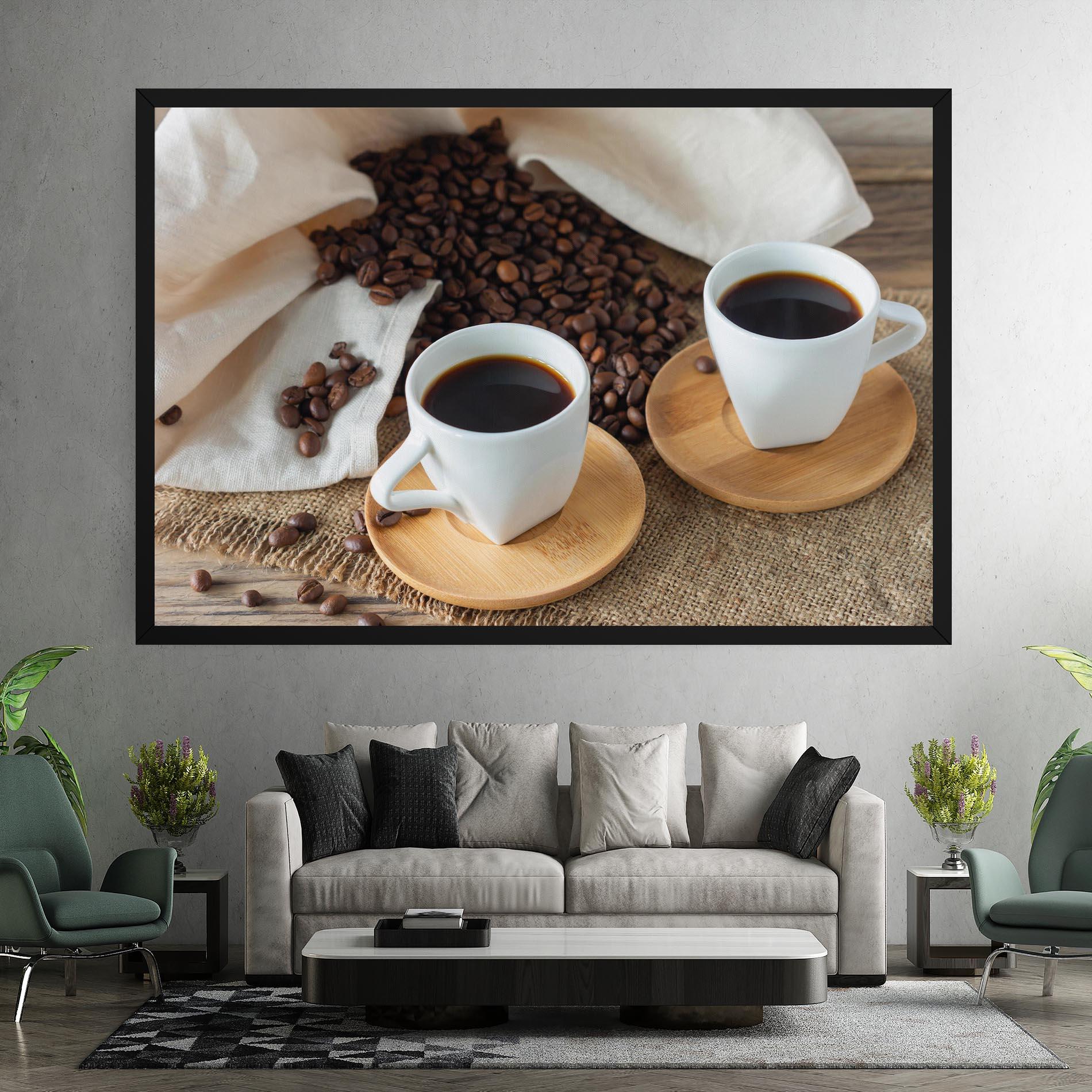 Картина на платно Fresh Espresso mockup 7