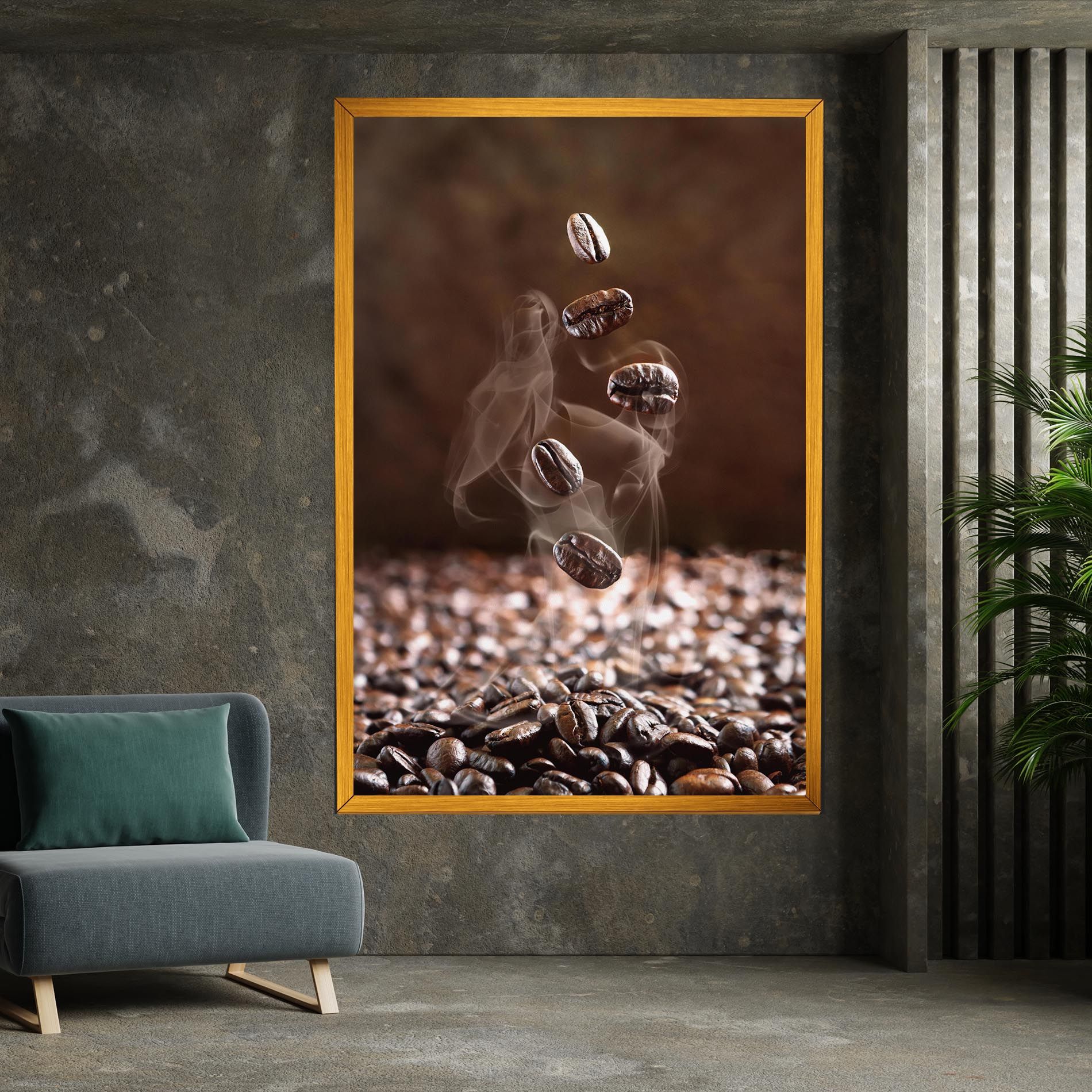 Close Up Falling Beans mockup 7