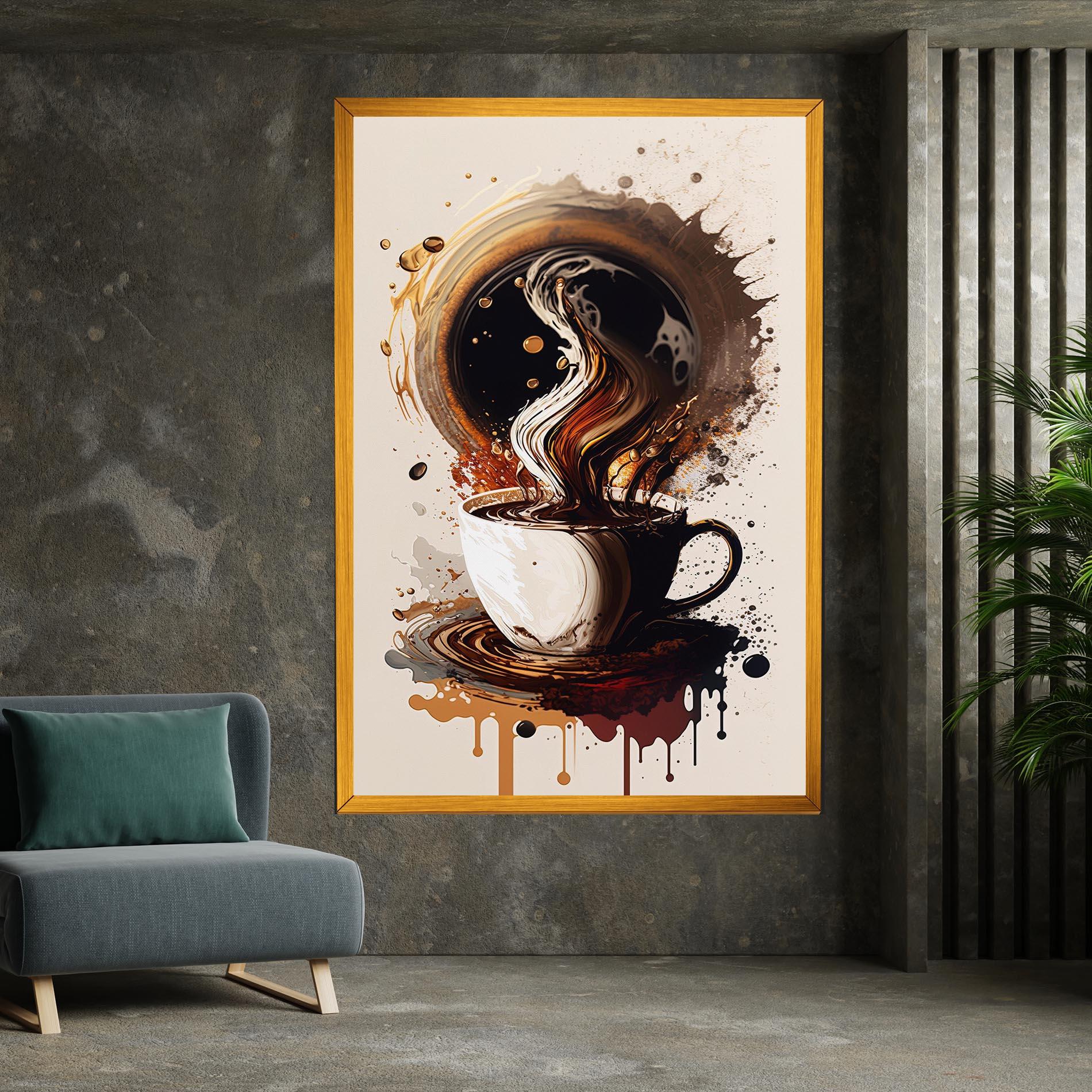 Картина на платно Coffee Art mockup 7