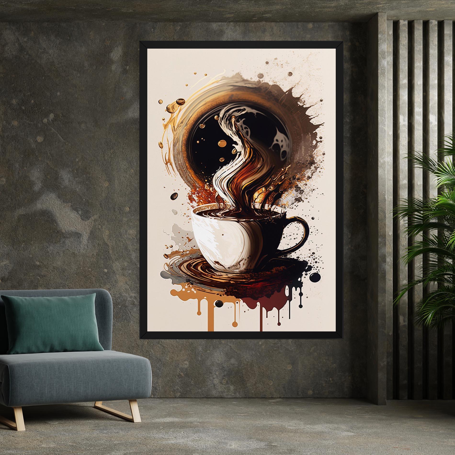 Картина на платно Coffee Art mockup 7