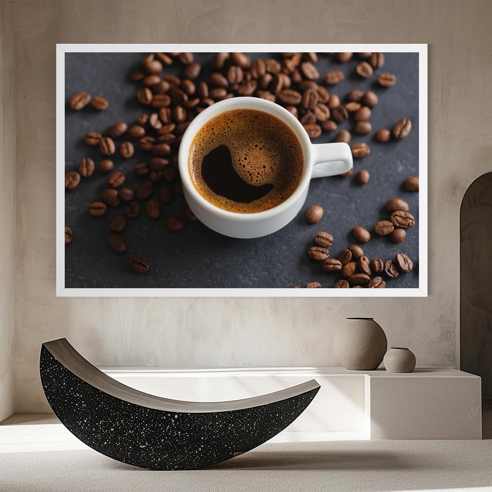 Картина на платно Espresso Close Up mockup 8