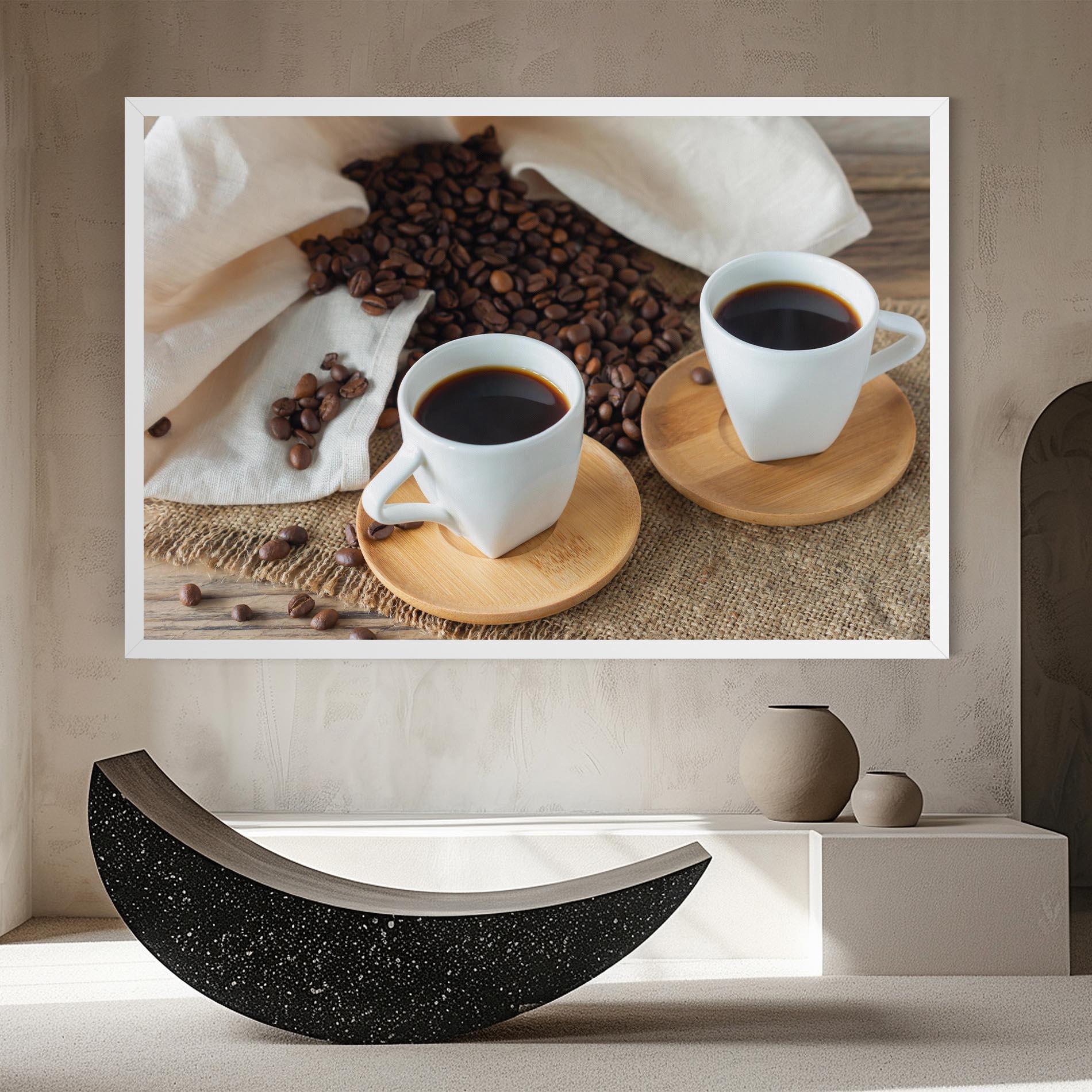 Картина на платно Fresh Espresso mockup 8