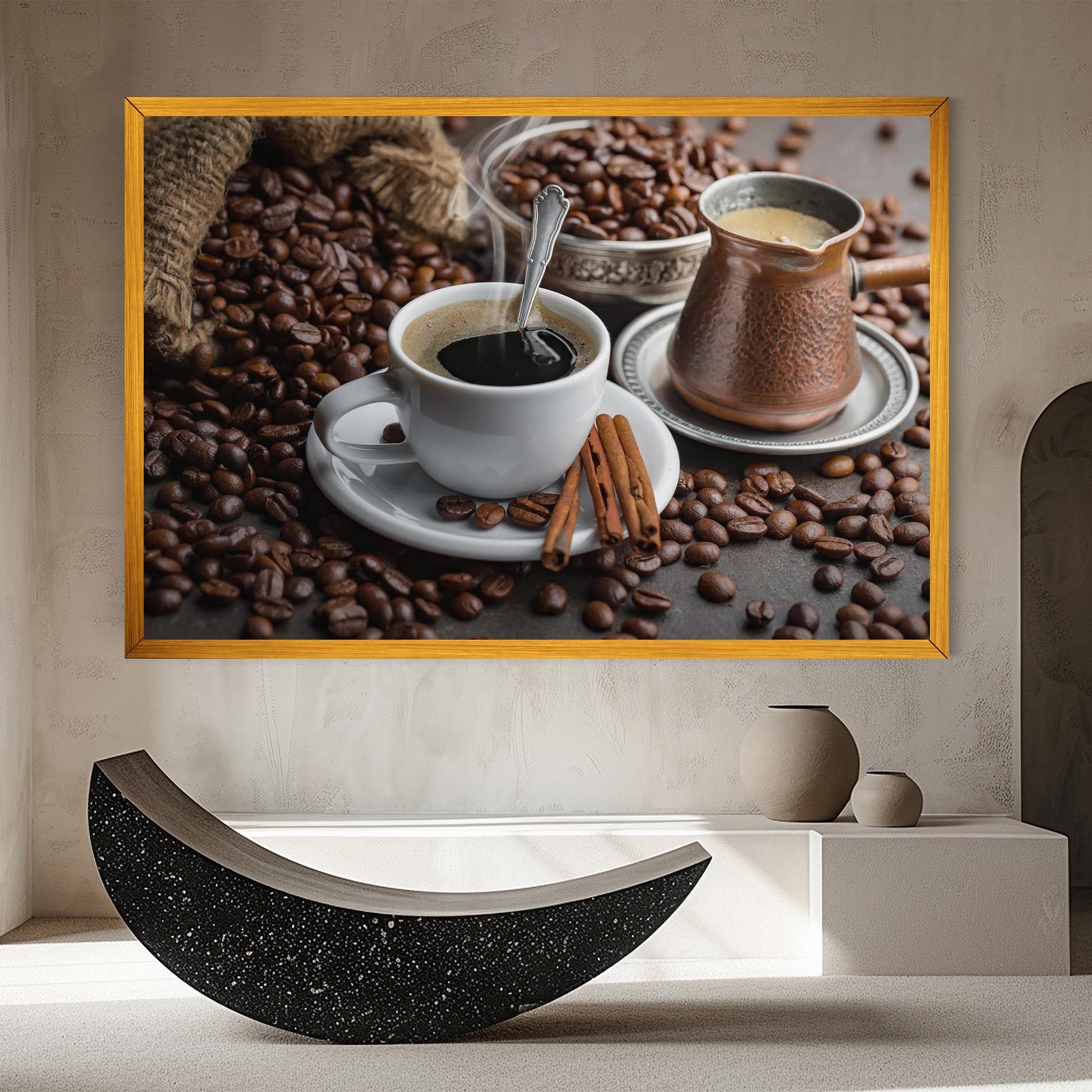 Black Coffee Beans mockup 8