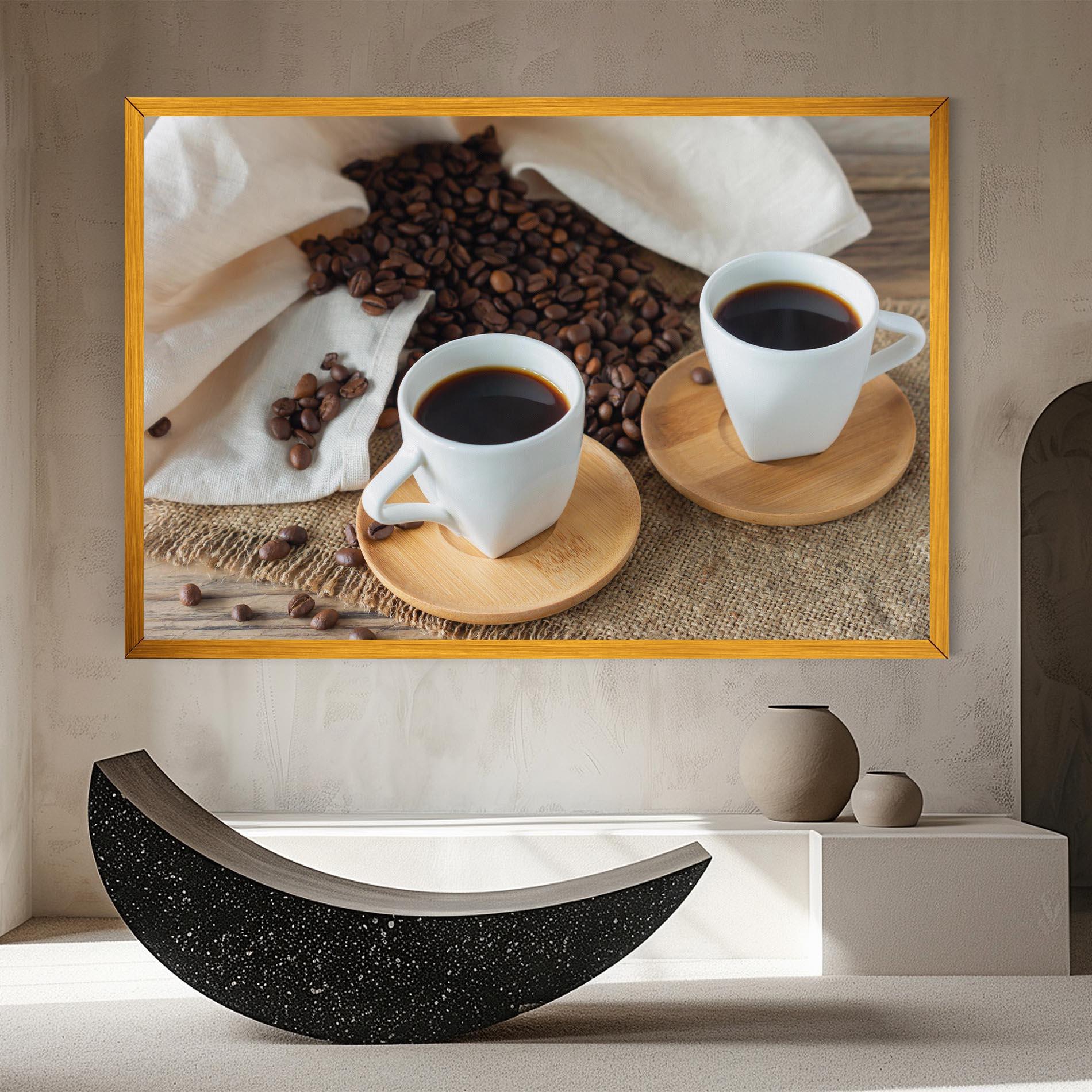 Картина на платно Fresh Espresso mockup 8