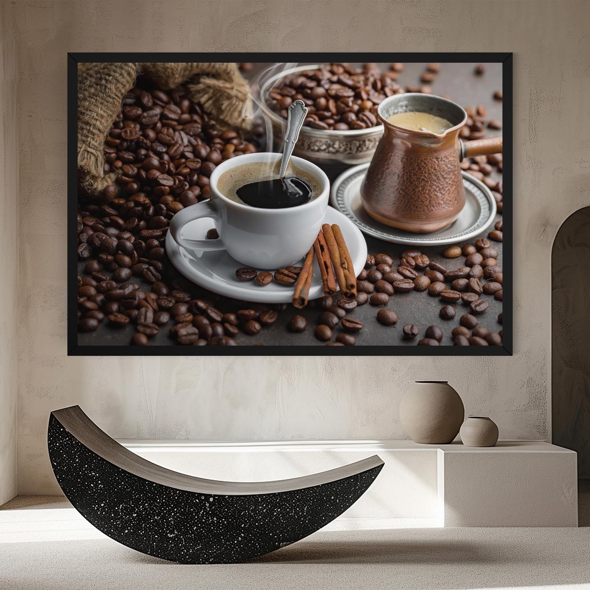 Black Coffee Beans mockup 8