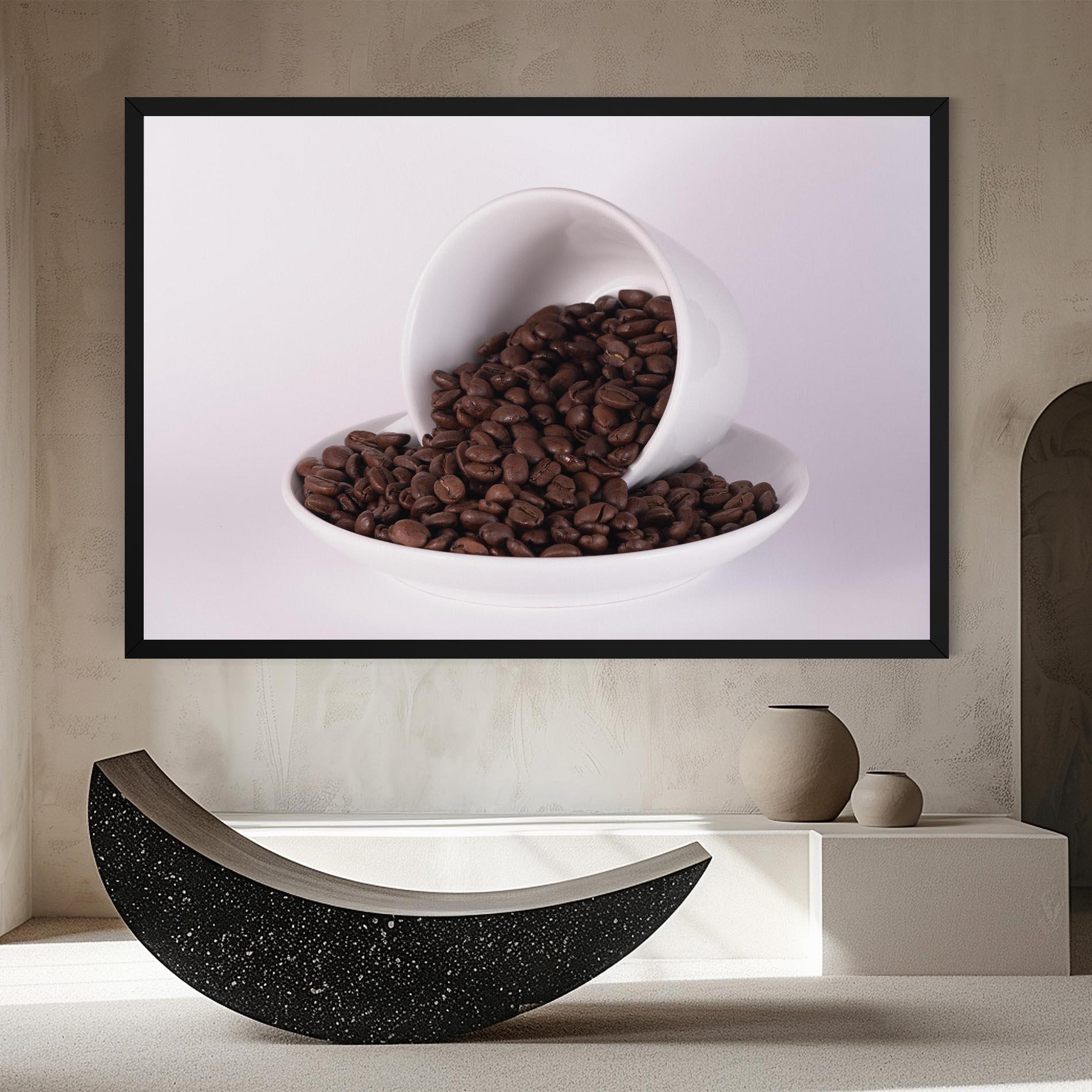 Картина на платно Bowl Of Coffee mockup 8