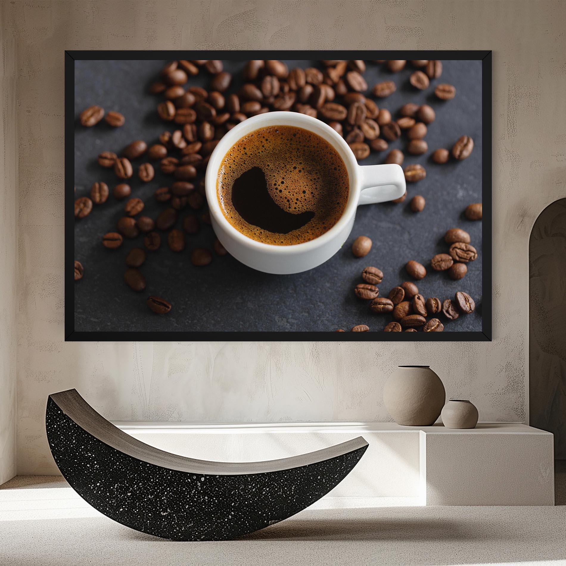Картина на платно Espresso Close Up mockup 8