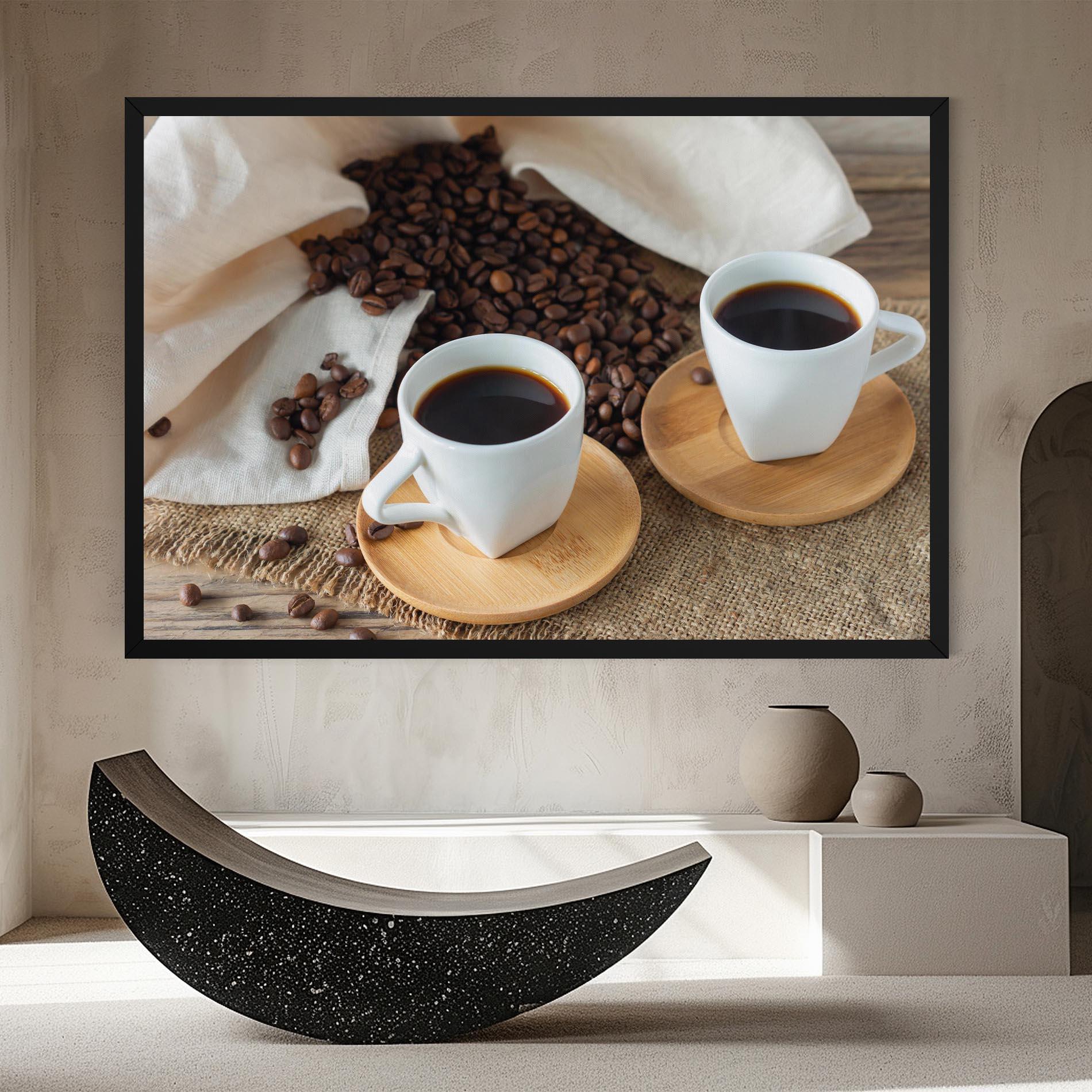 Картина на платно Fresh Espresso mockup 8