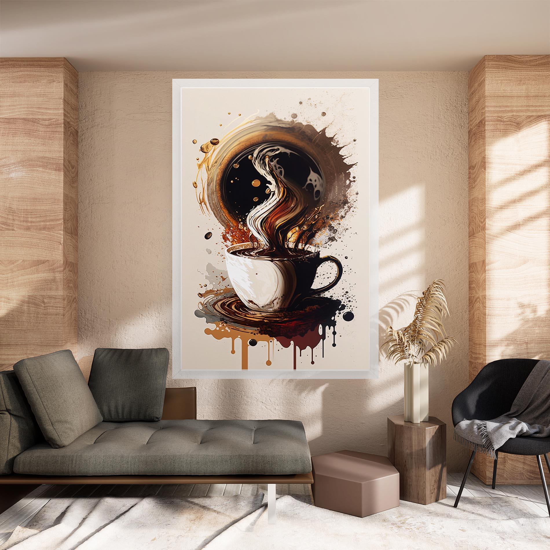 Картина на платно Coffee Art mockup 8