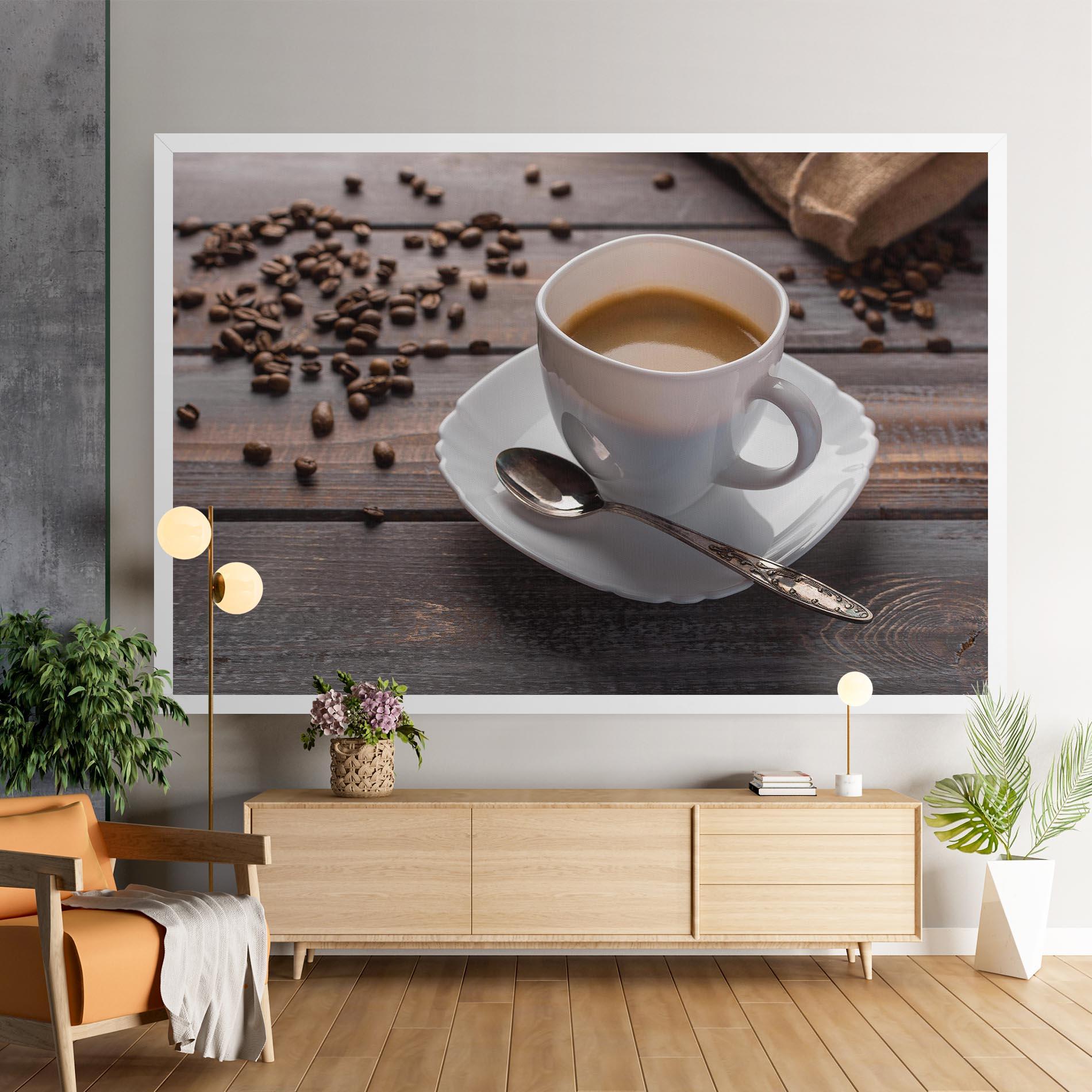 Картина на платно Aroma Coffee mockup 9