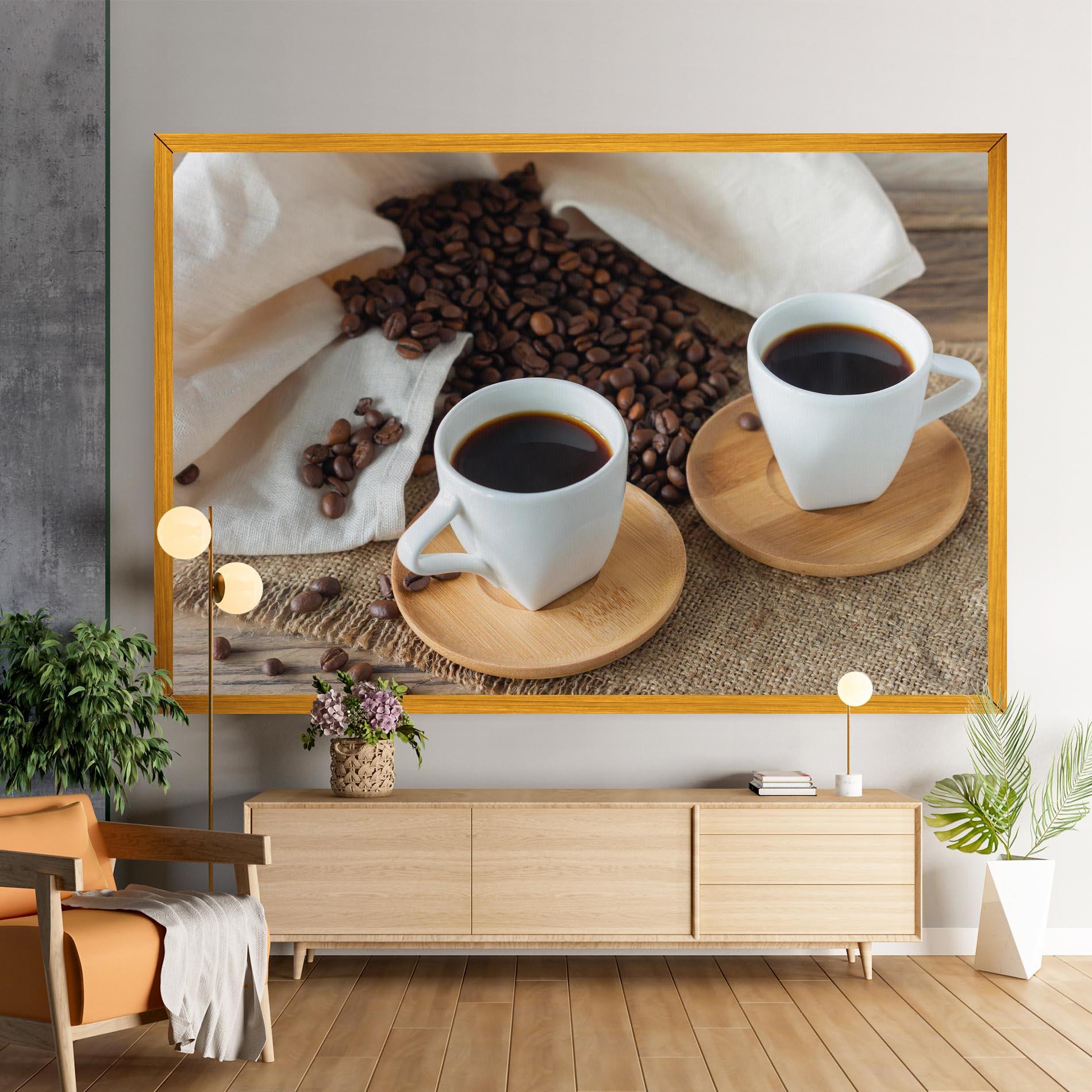 Картина на платно Fresh Espresso mockup 9