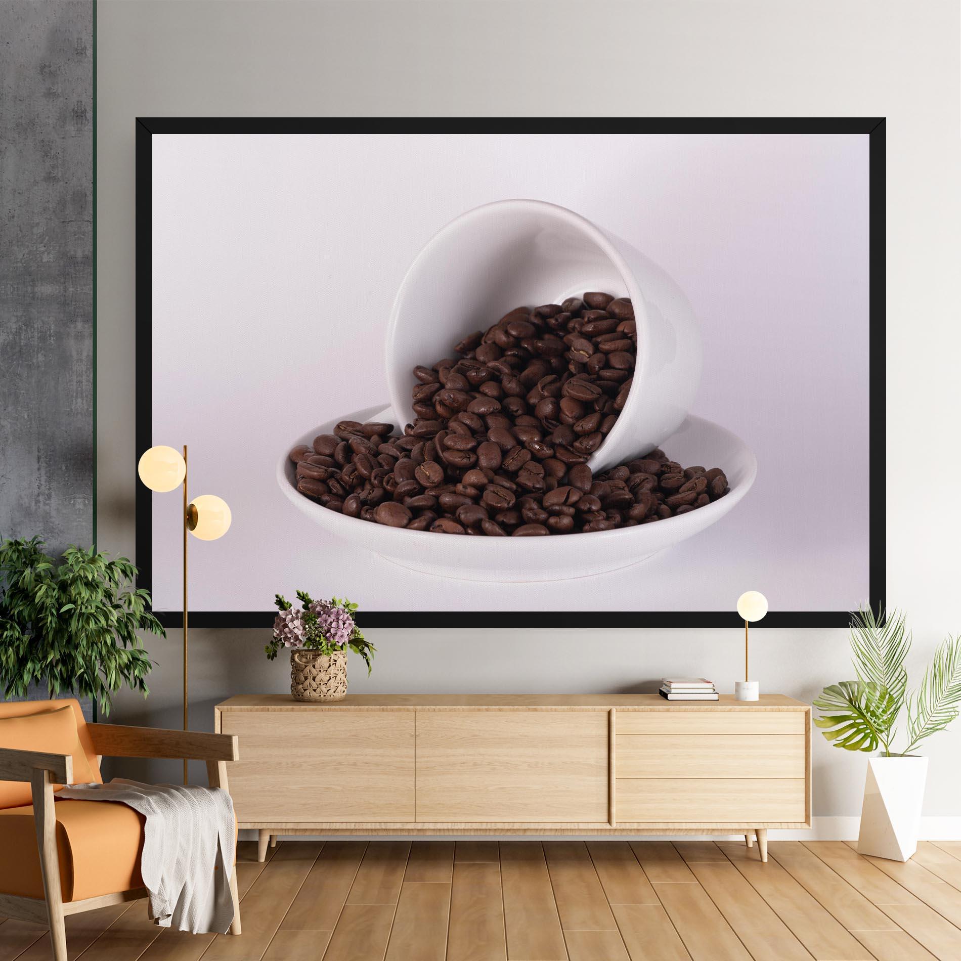 Картина на платно Bowl Of Coffee mockup 9