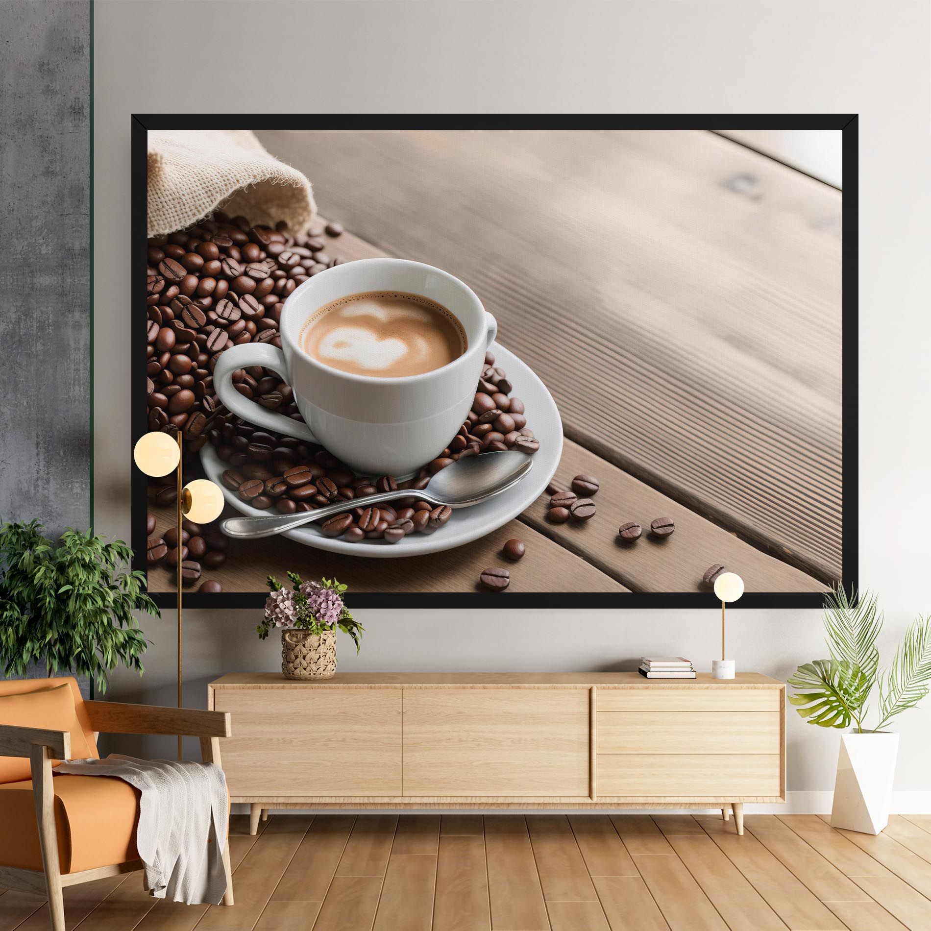Coffee On Table mockup 9
