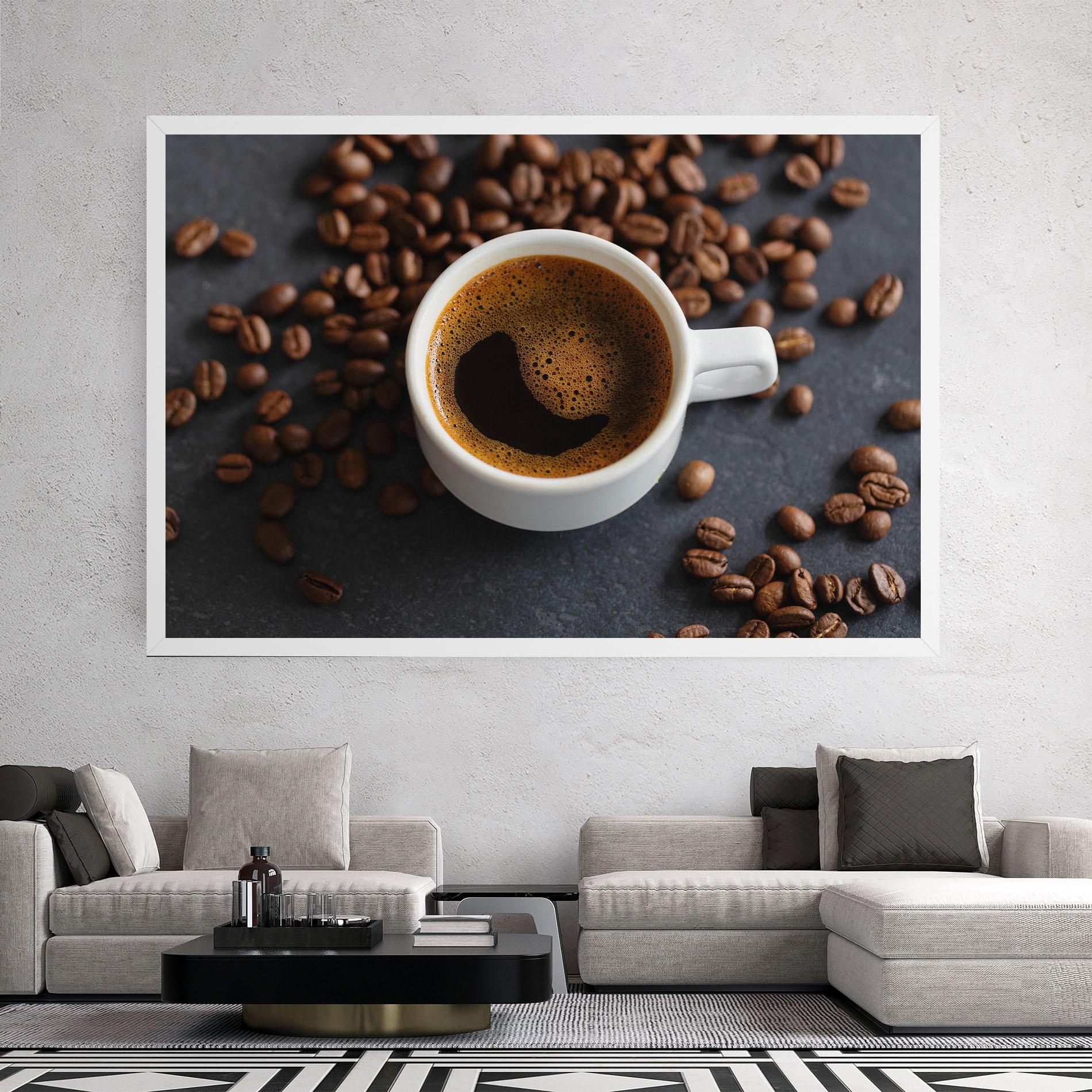Картина на платно Espresso Close Up mockup 2