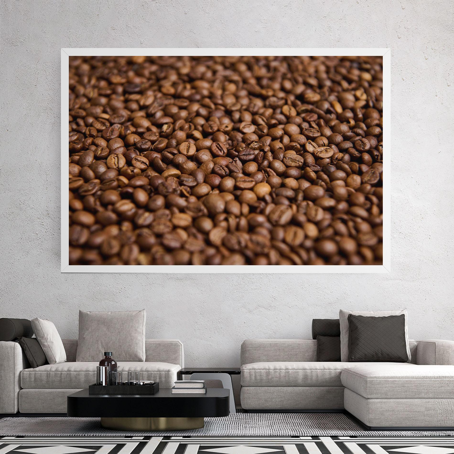 Картина на платно Fresh Roasted Coffee mockup 2