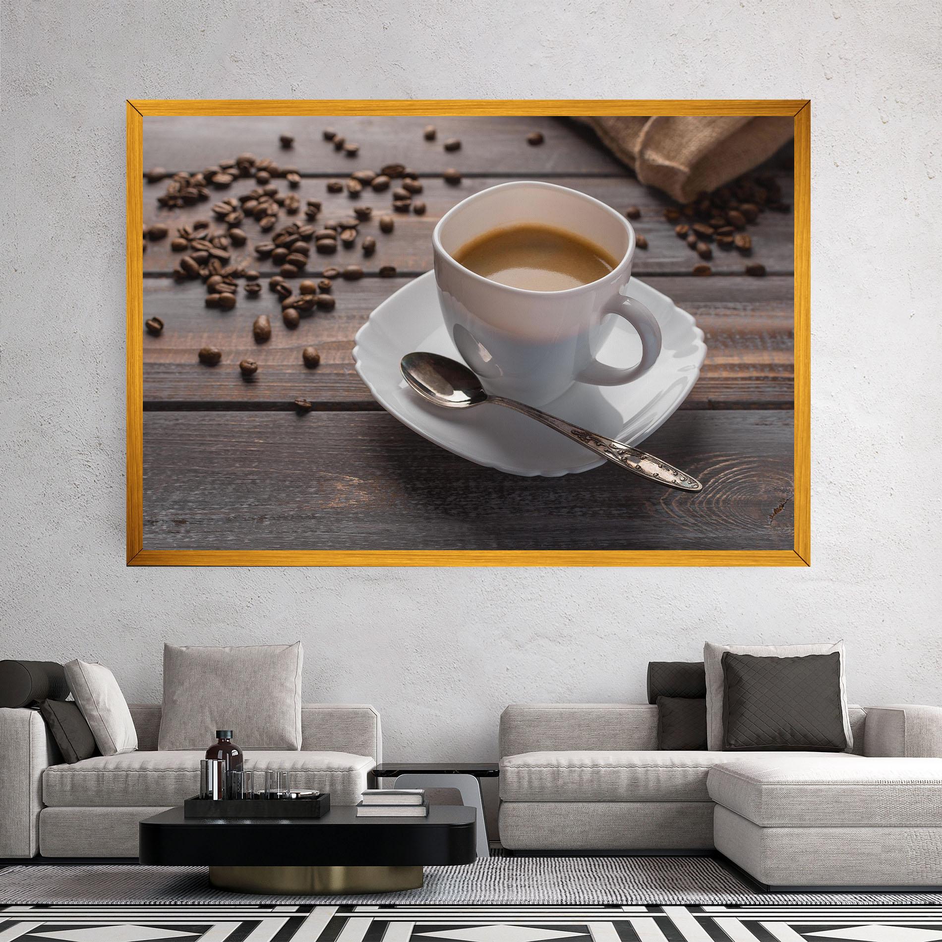 Картина на платно Aroma Coffee mockup 2