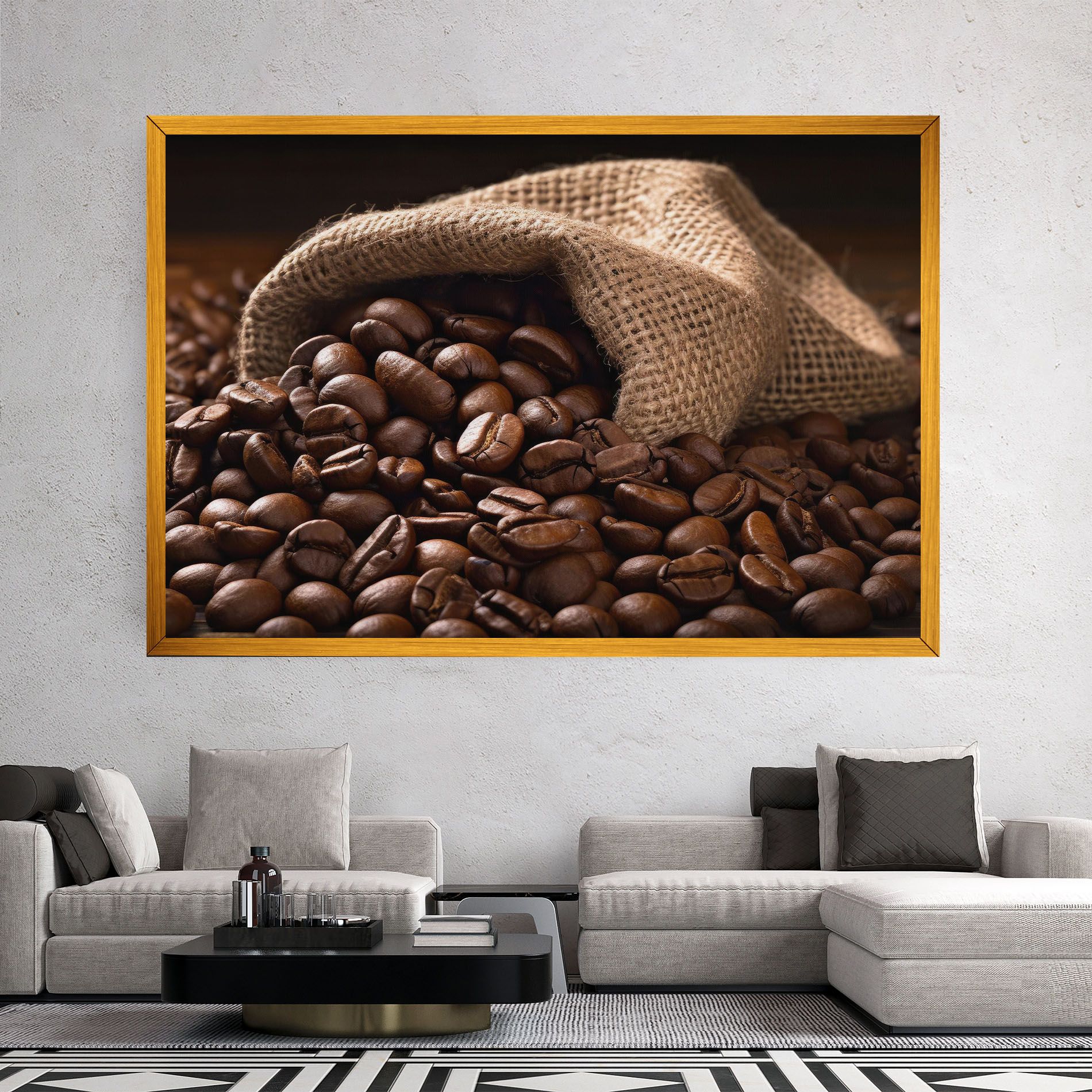 Bag Of Coffee Beans mockup 2