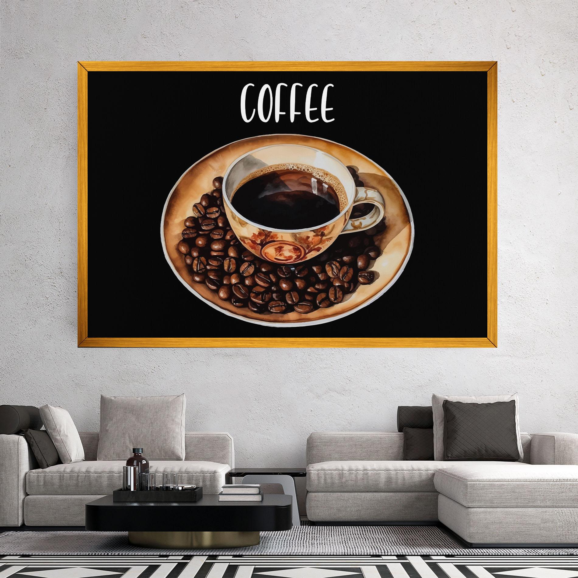 Картина на платно Coffe Art mockup 2