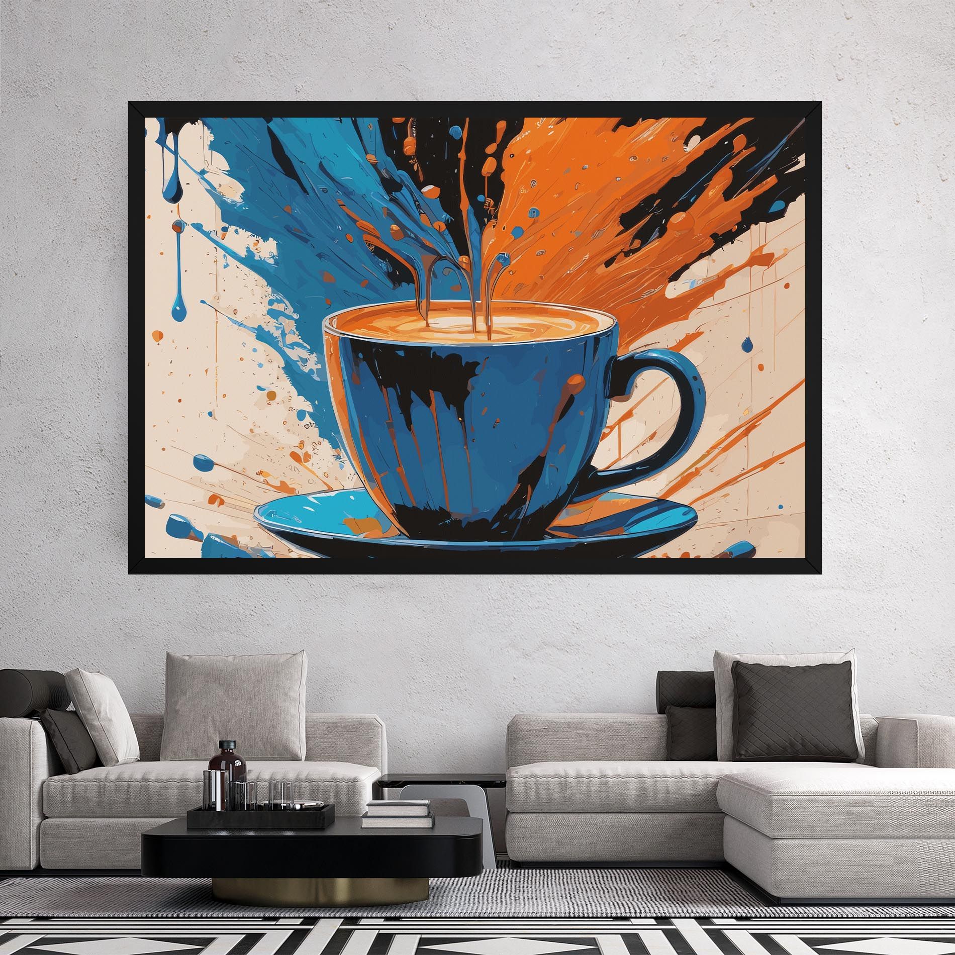 Coffee Blue Orange mockup 2