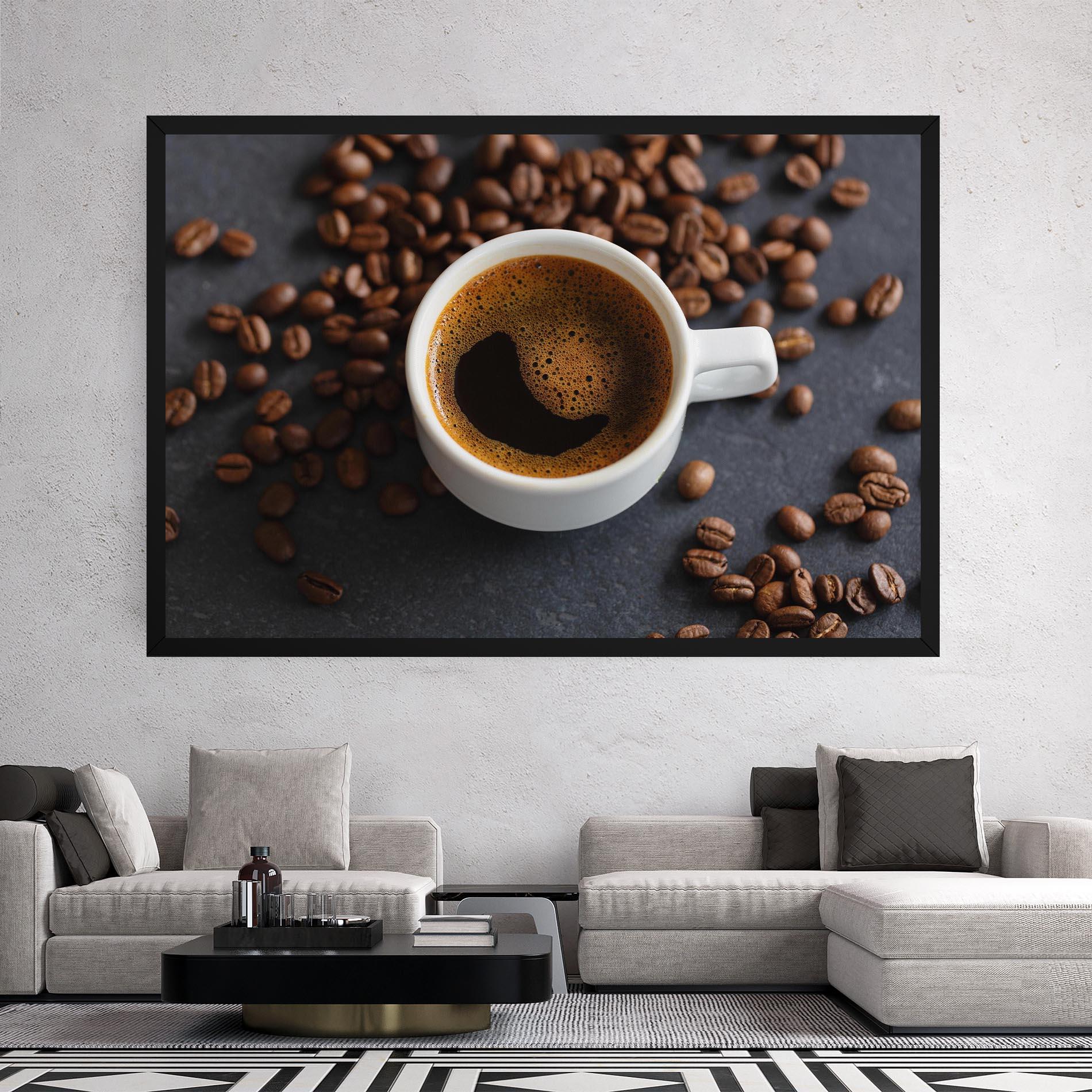 Картина на платно Espresso Close Up mockup 2