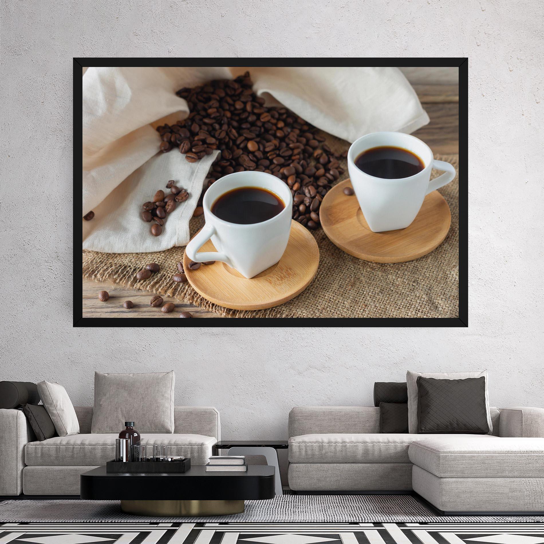 Картина на платно Fresh Espresso mockup 2