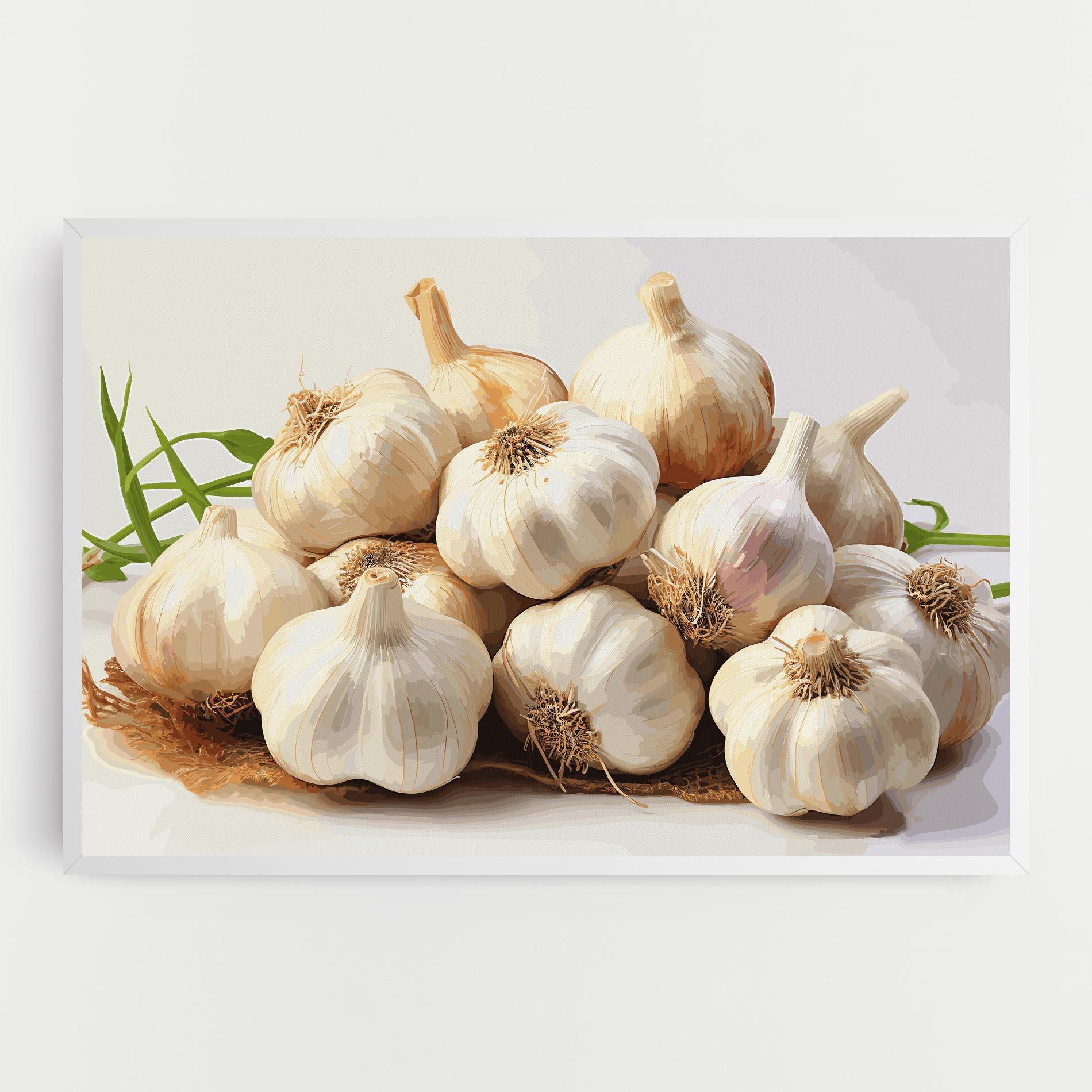 Картина на платно Garlic Art mockup 0