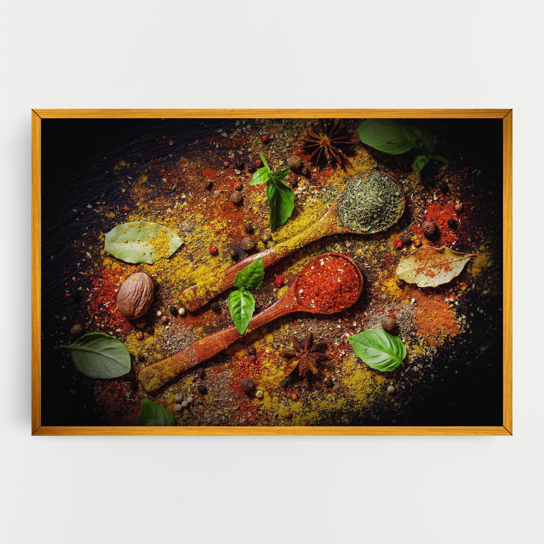 Картина на платно Oriental Spices mockup 0