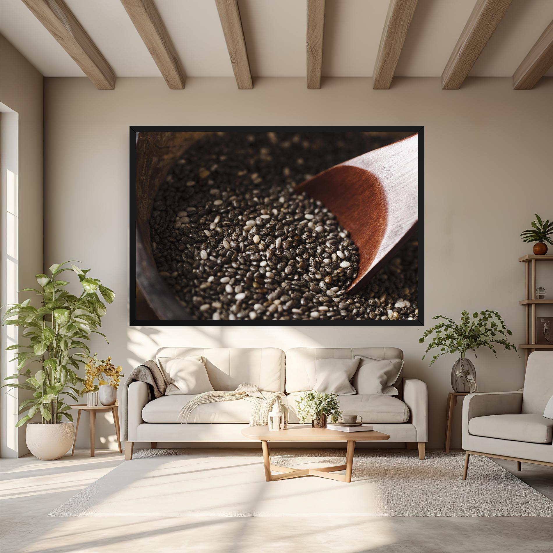 Картина на платно Organic Seeds mockup 6