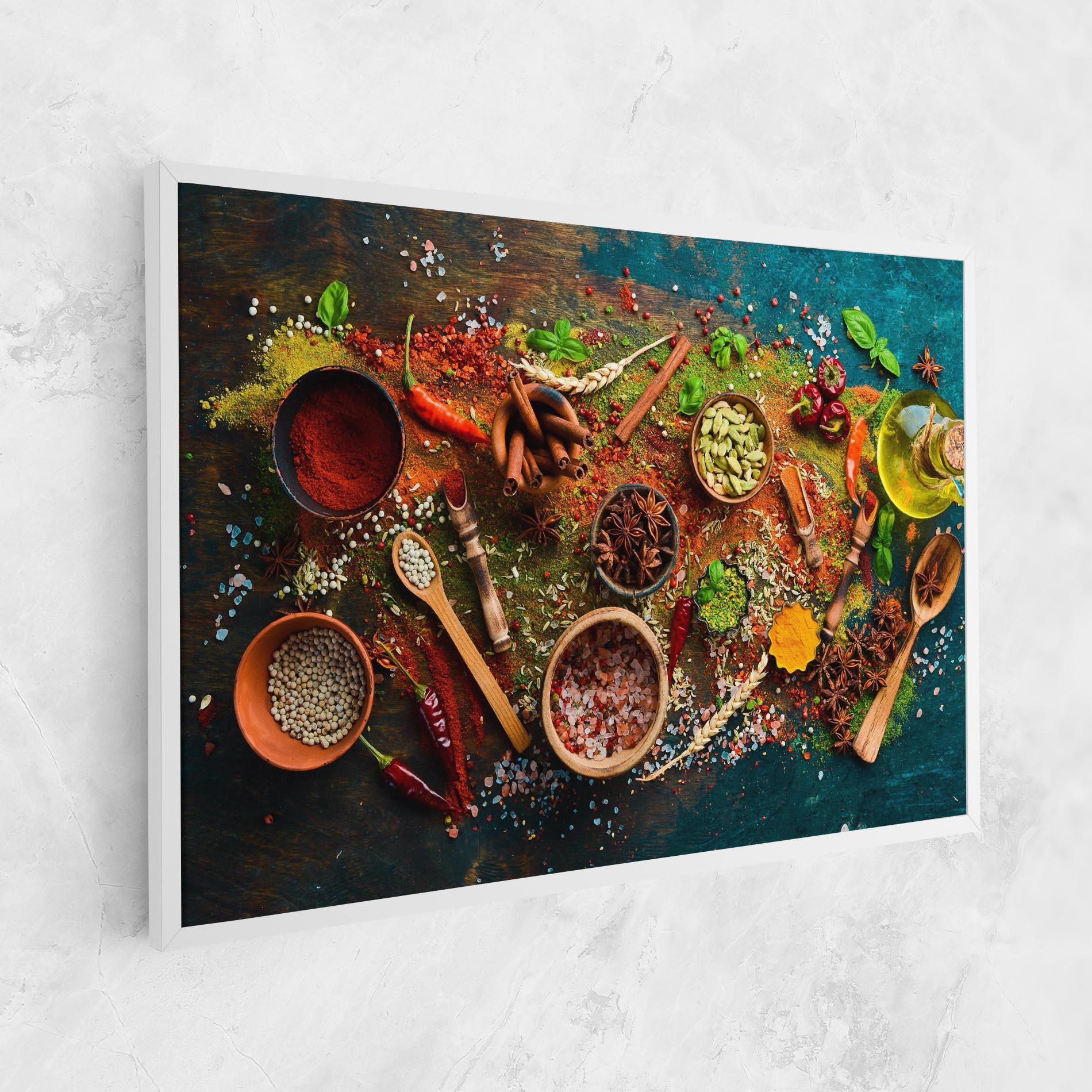 Картина на платно Seasonings Mix mockup 1