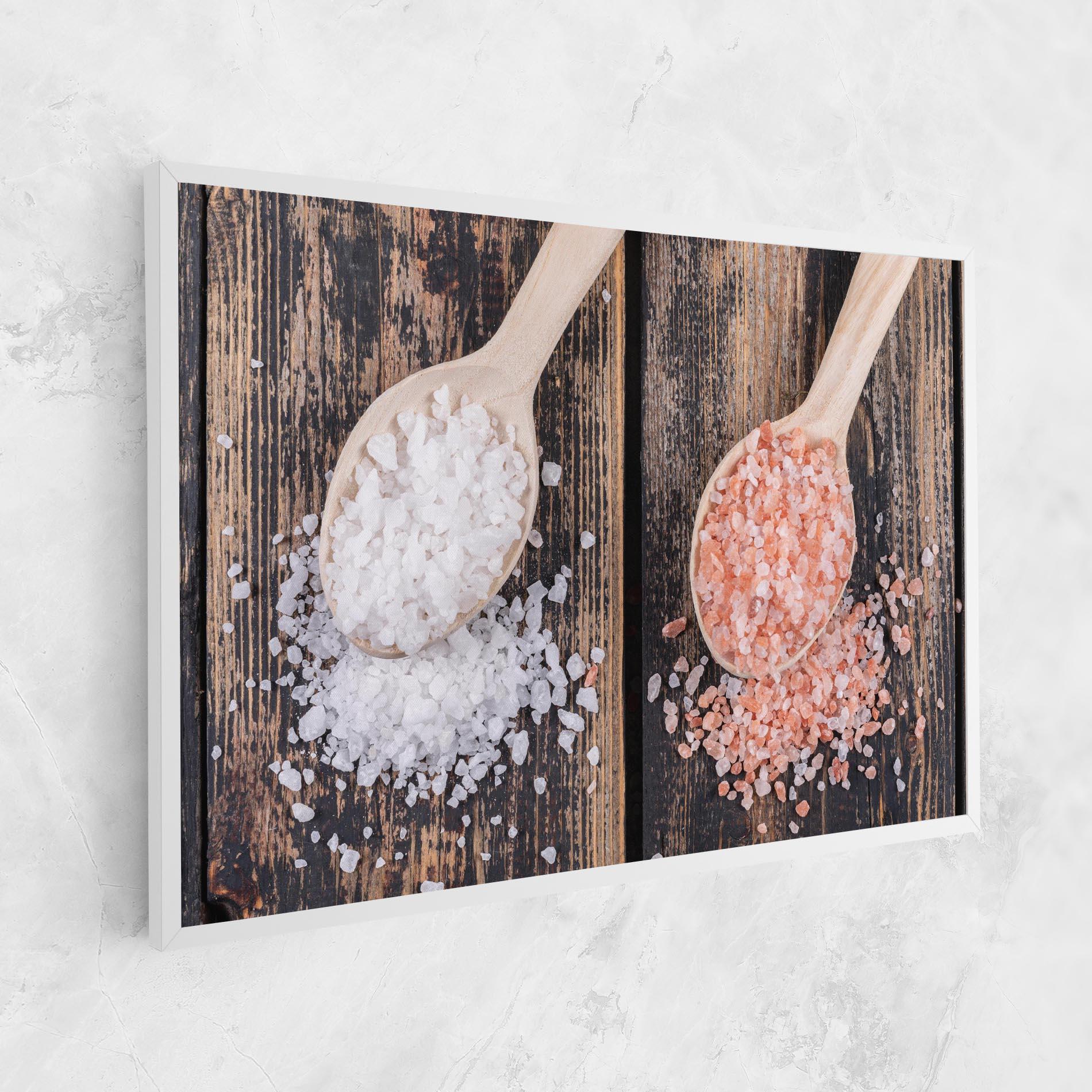Картина на платно Wooden Spoons Sea Salt mockup 1