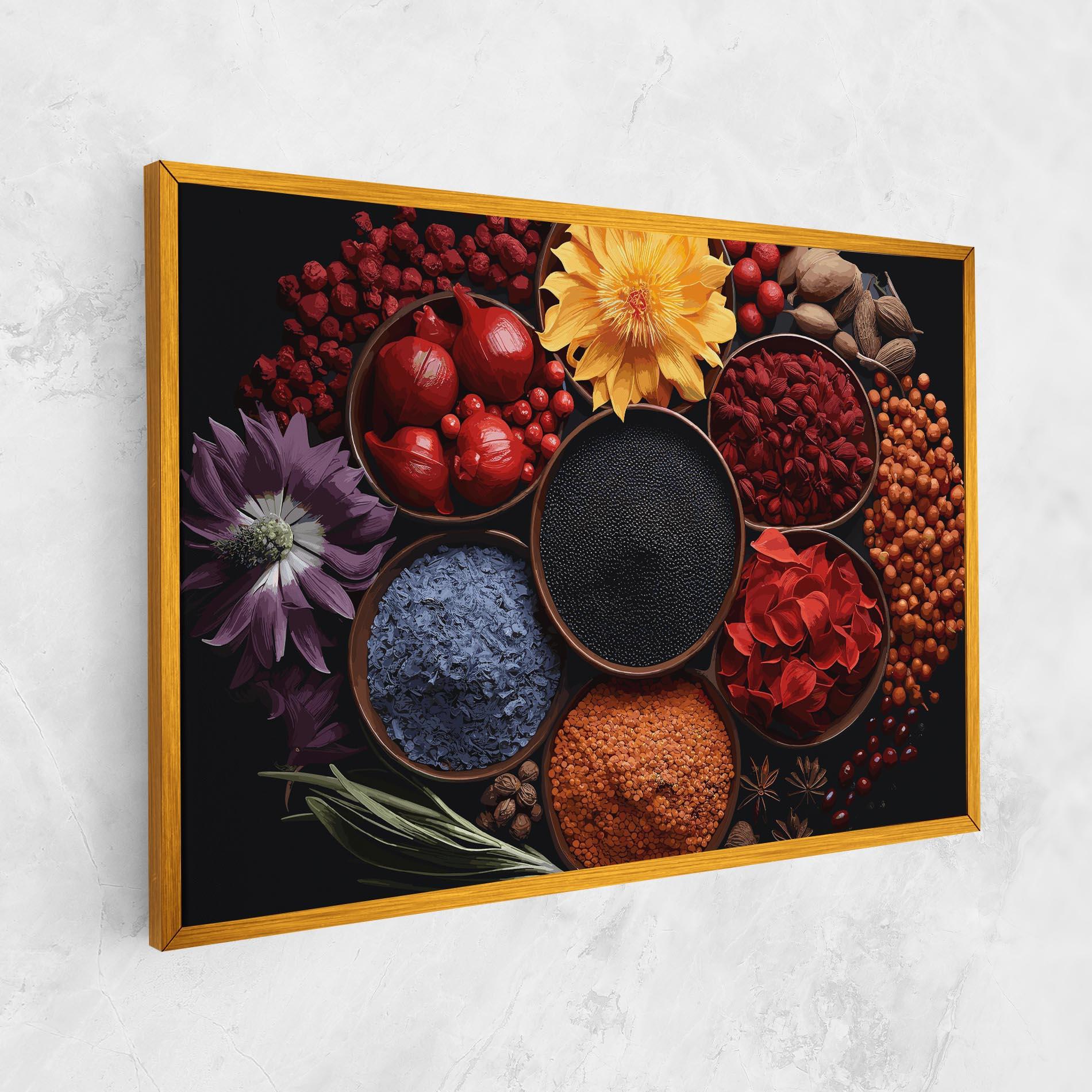 Картина на платно Autumn Color Spices mockup 1