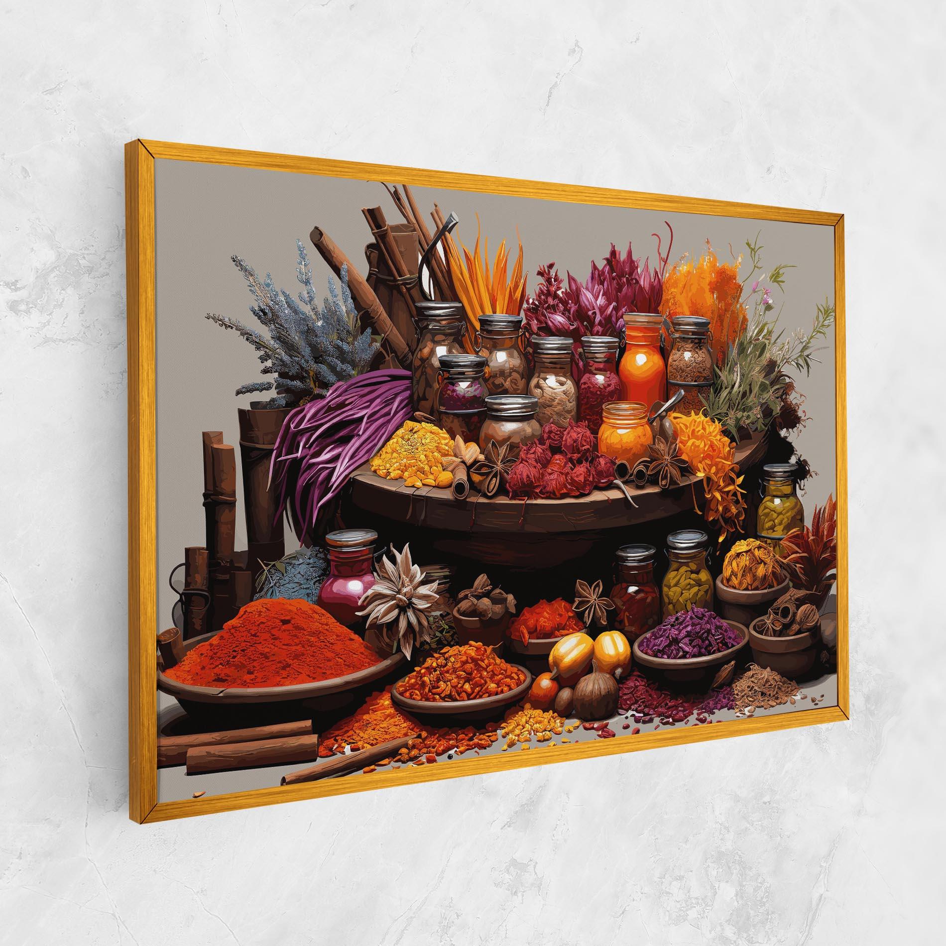 Картина на платно Autumn Seasoning mockup 1