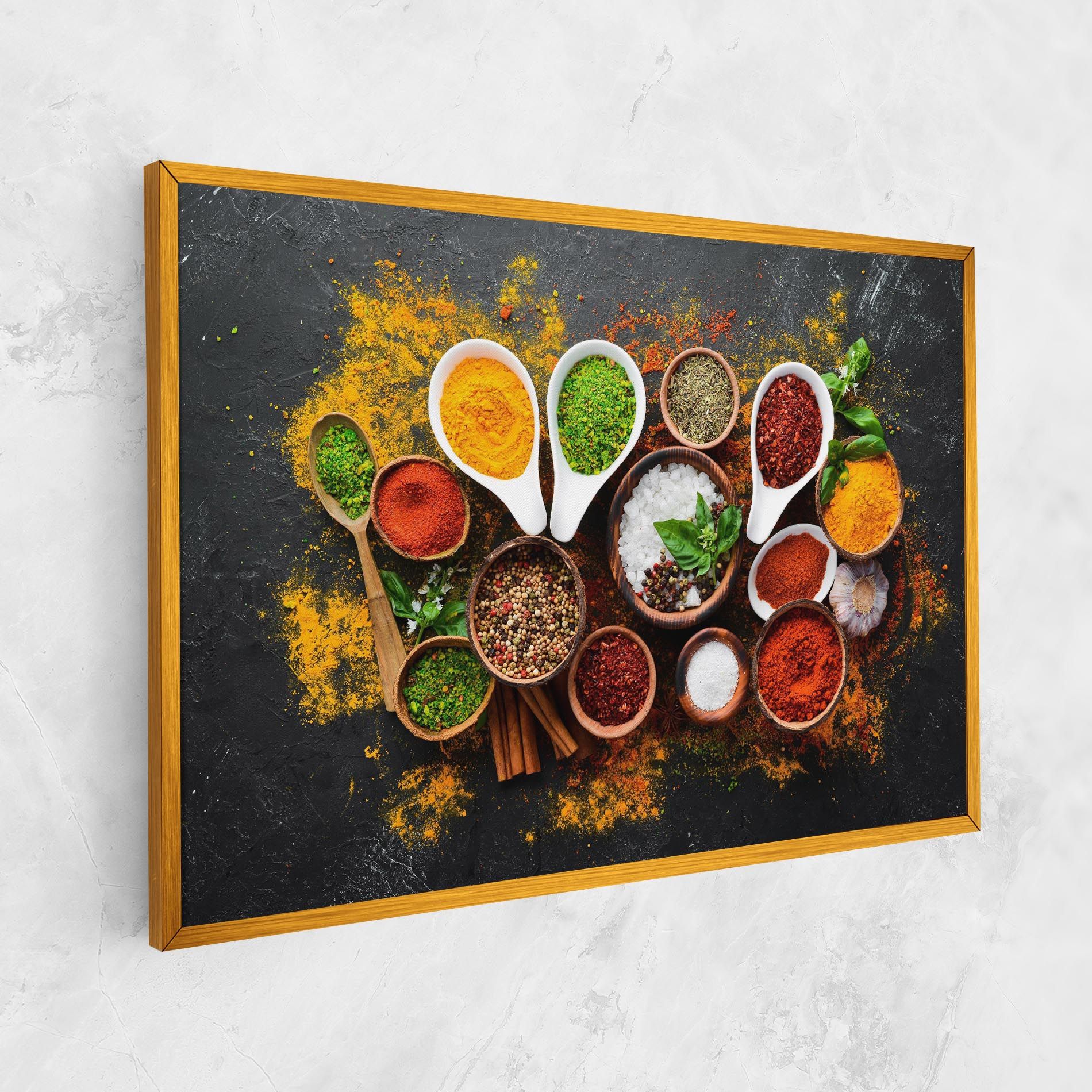Colorful Herbs Spices mockup 1