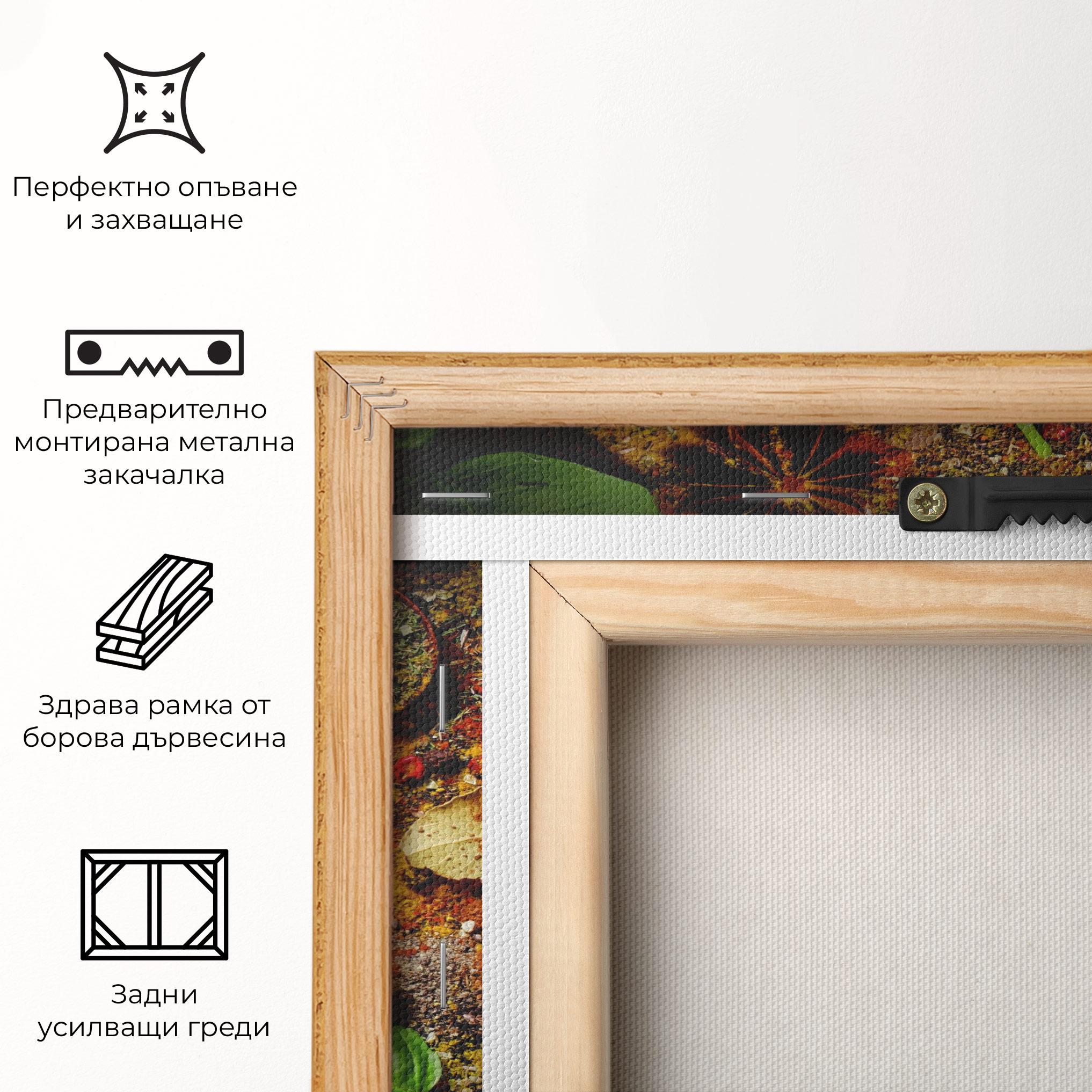 Картина на платно Oriental Spices mockup 5