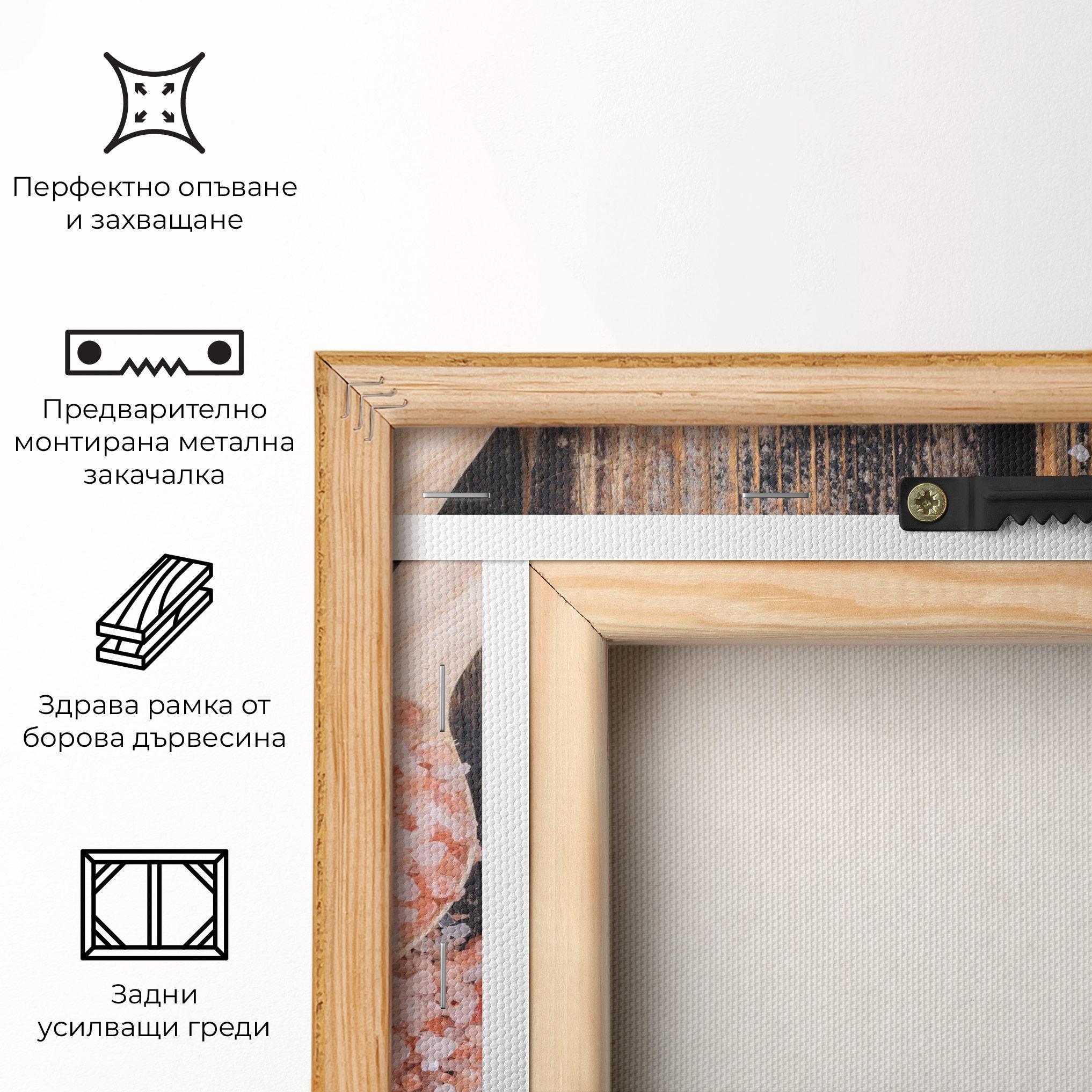 Картина на платно Wooden Spoons Sea Salt mockup 5