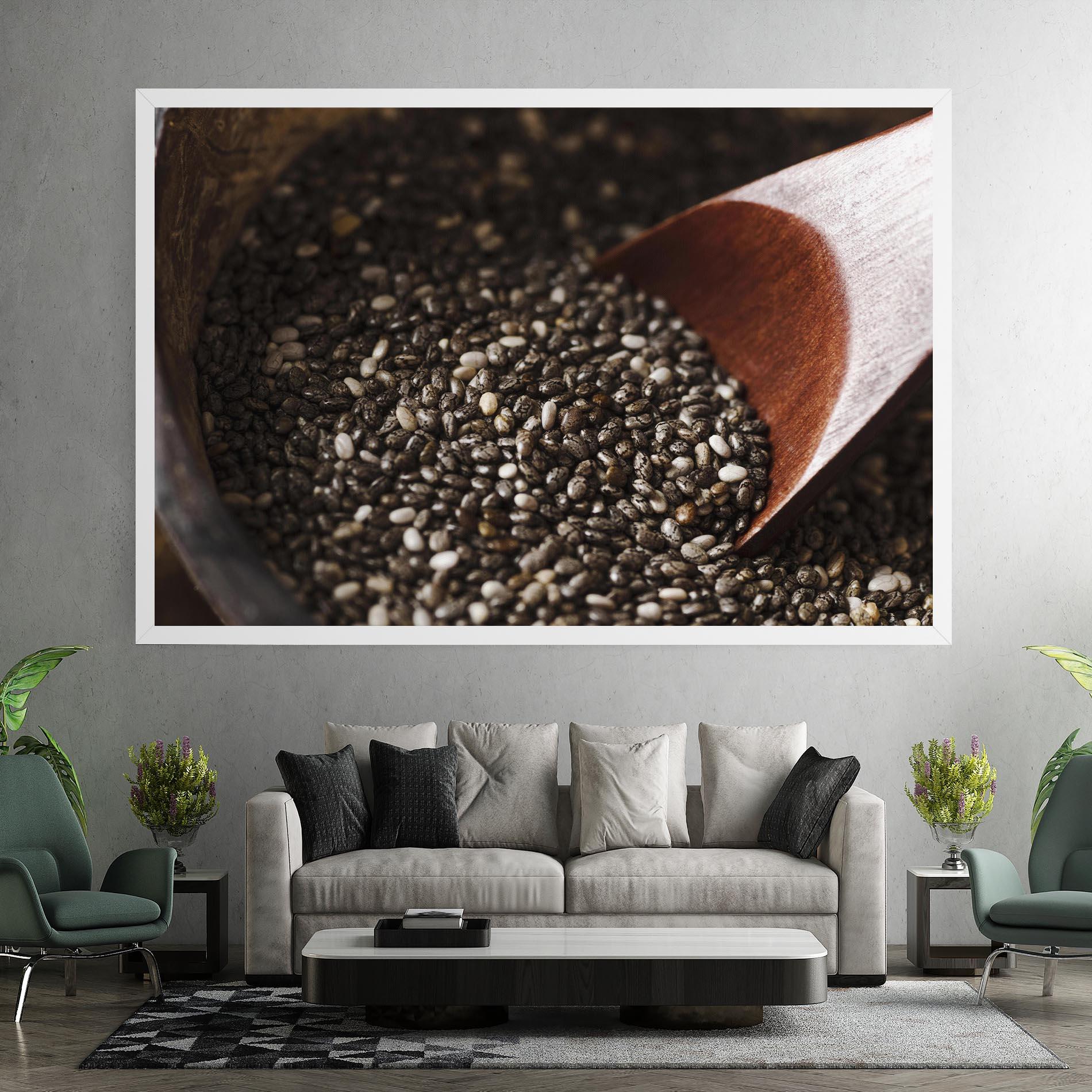 Картина на платно Organic Seeds mockup 7