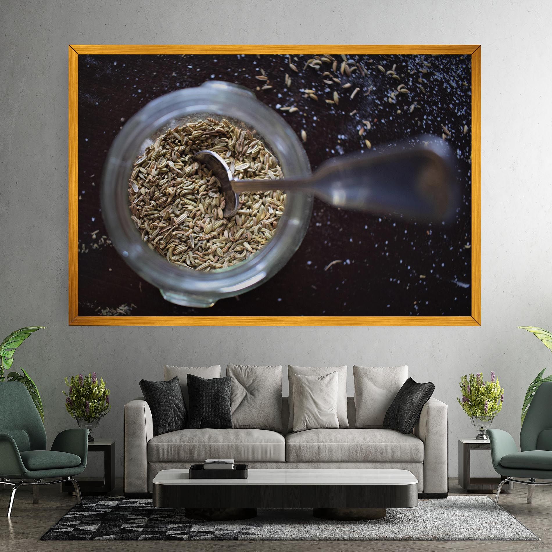 Jar With Spices mockup 7