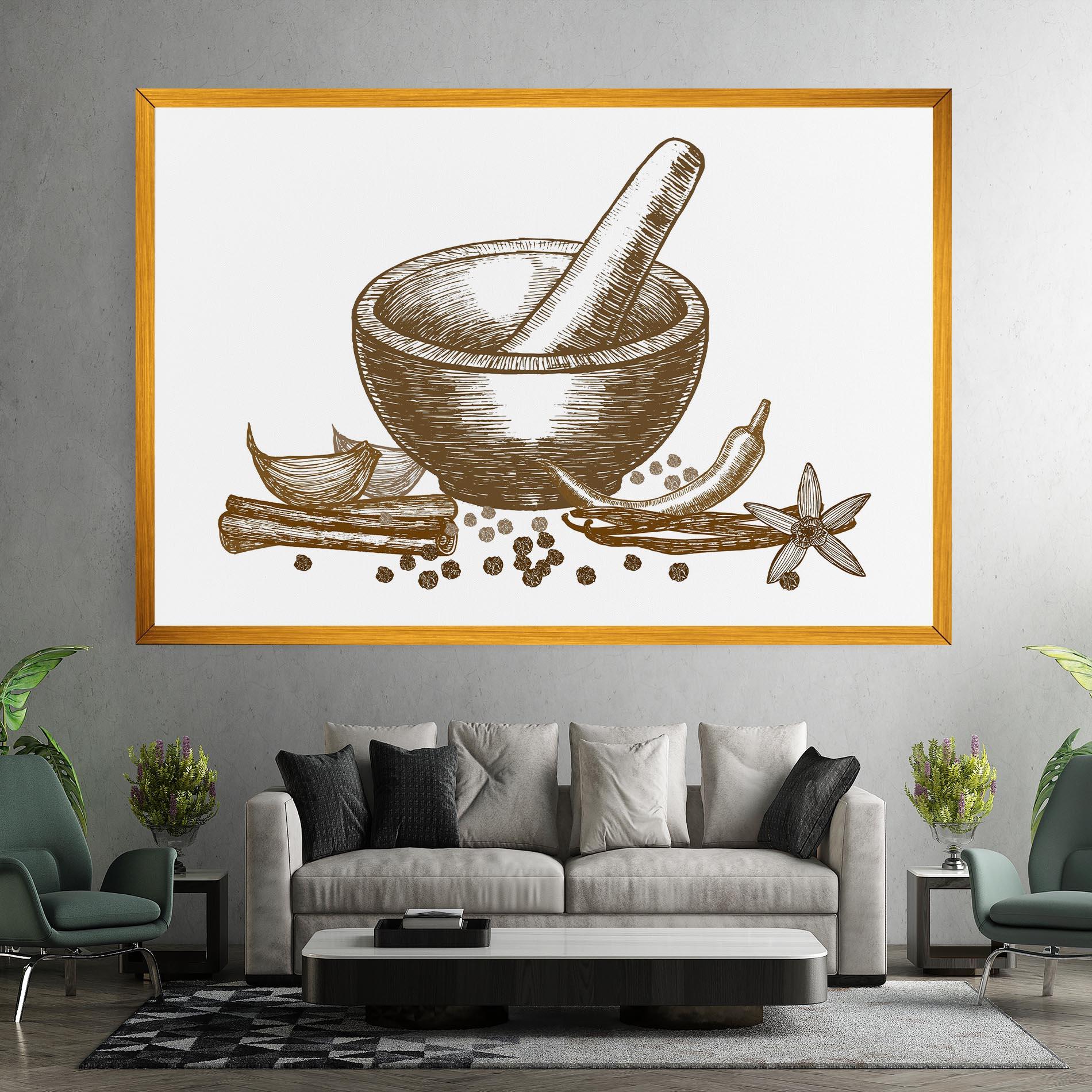 Картина на платно Spicies mockup 7