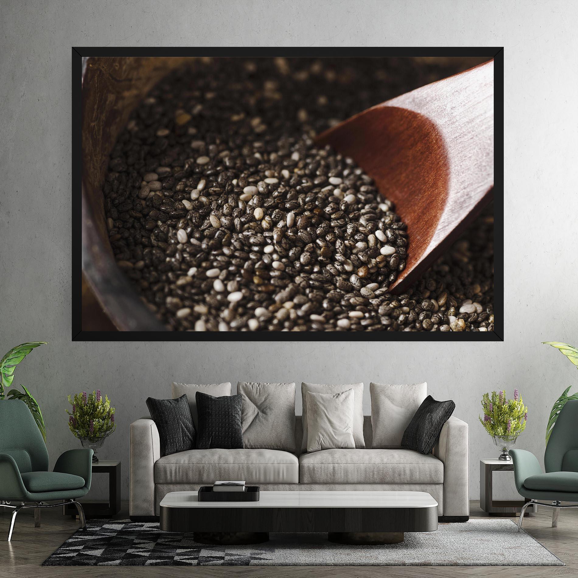Картина на платно Organic Seeds mockup 7