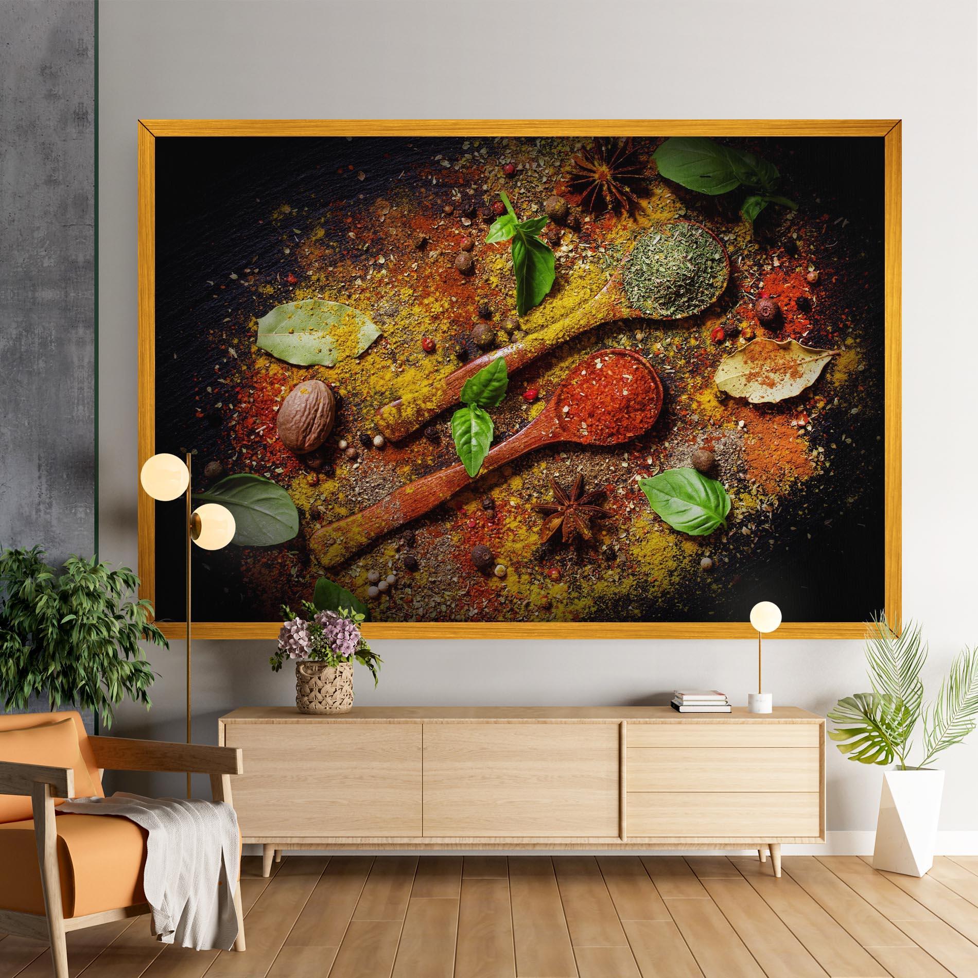Картина на платно Oriental Spices mockup 9