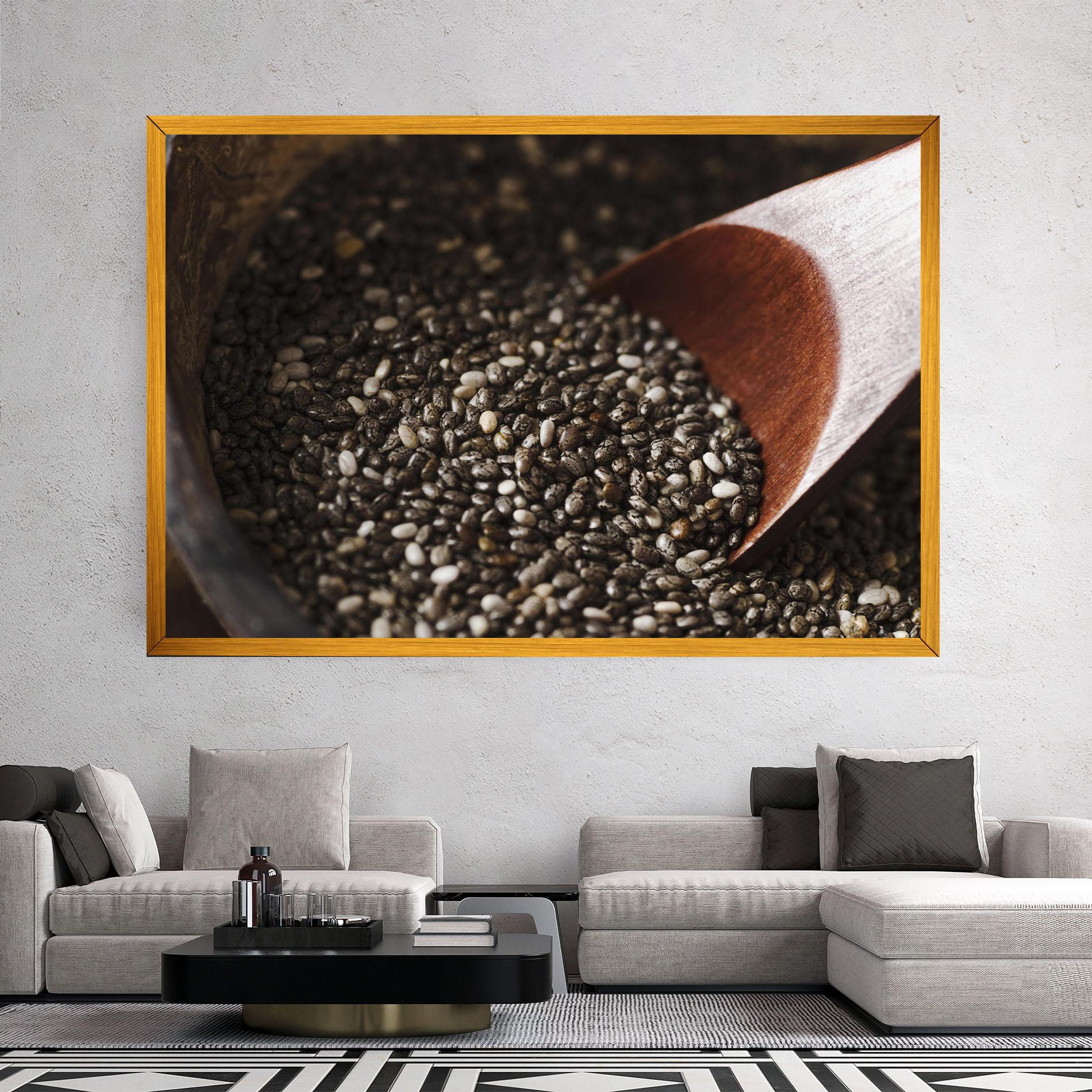 Картина на платно Organic Seeds mockup 2