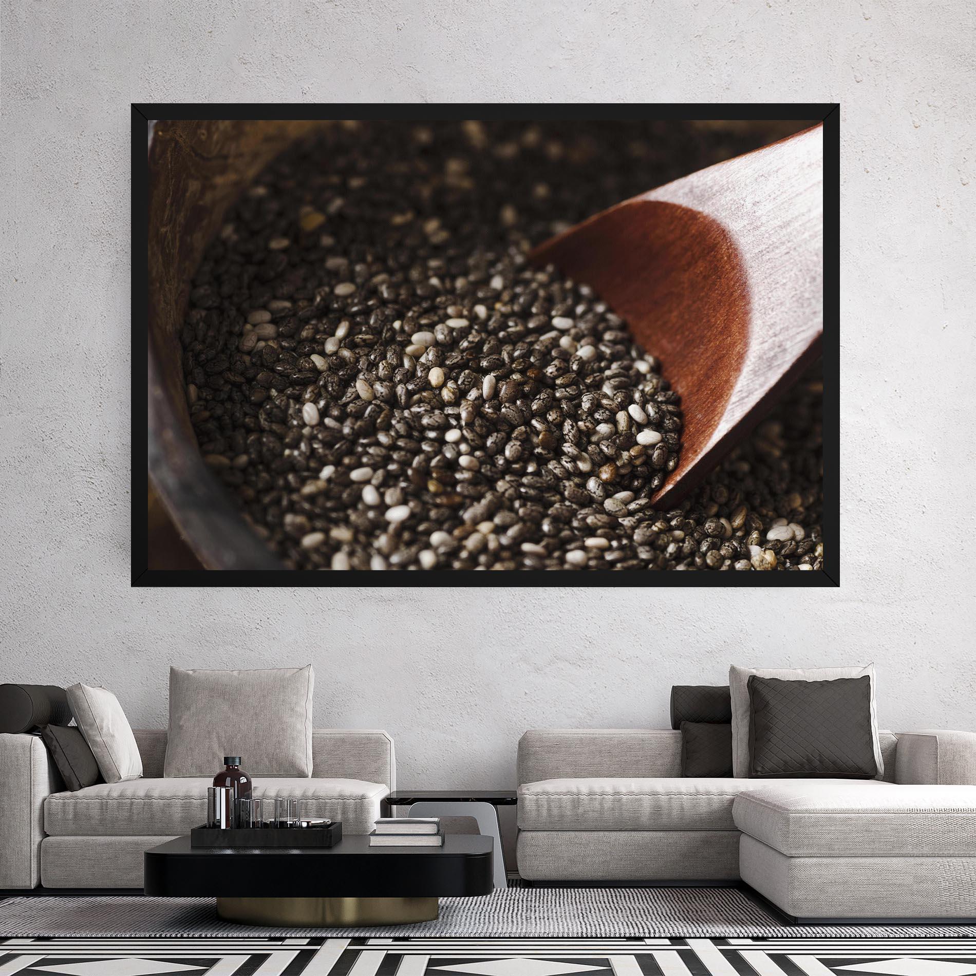 Картина на платно Organic Seeds mockup 2